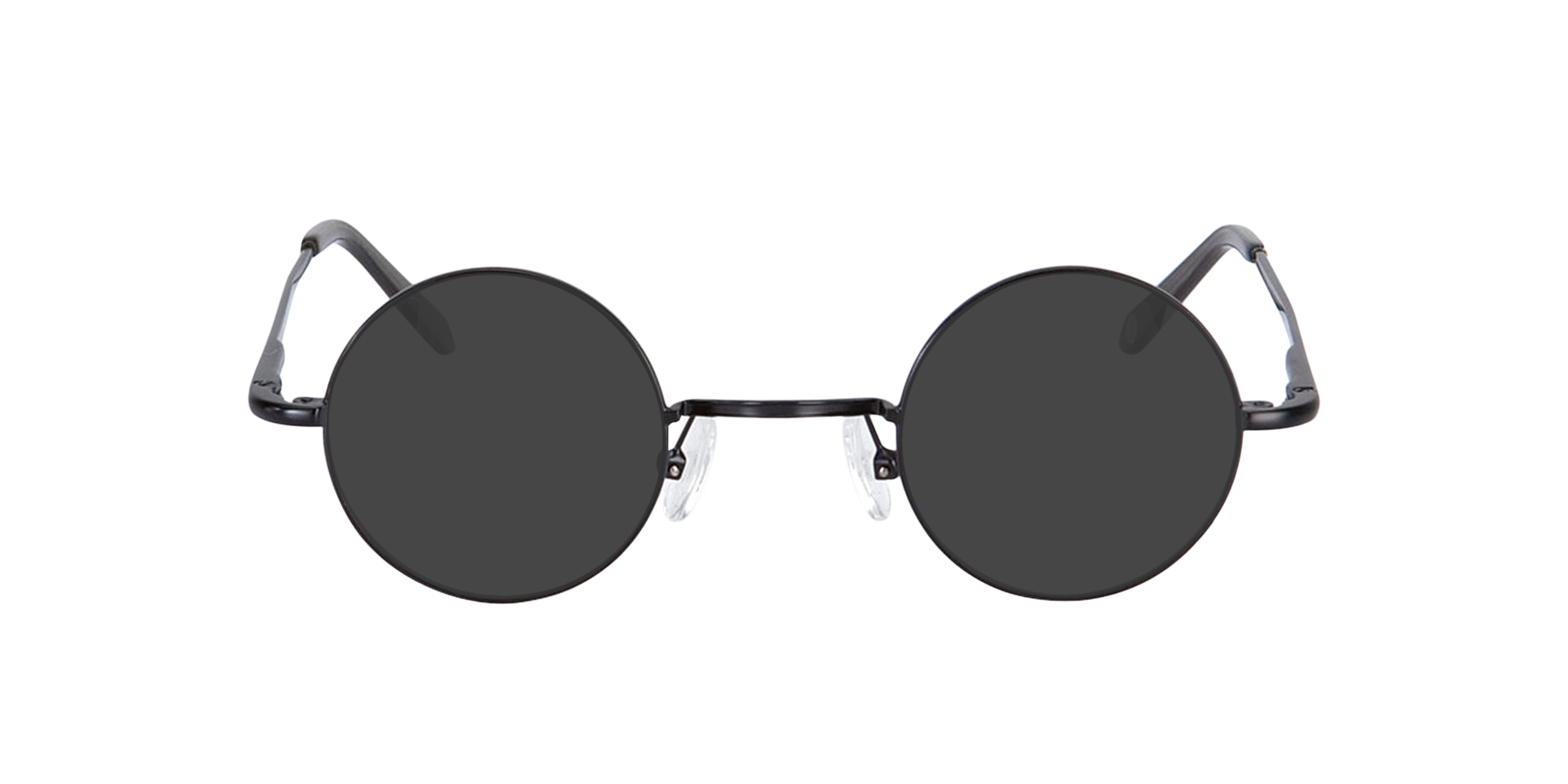 Cary Schwarz MetallEyeglass Frames von B24, mit getönten Gläsern