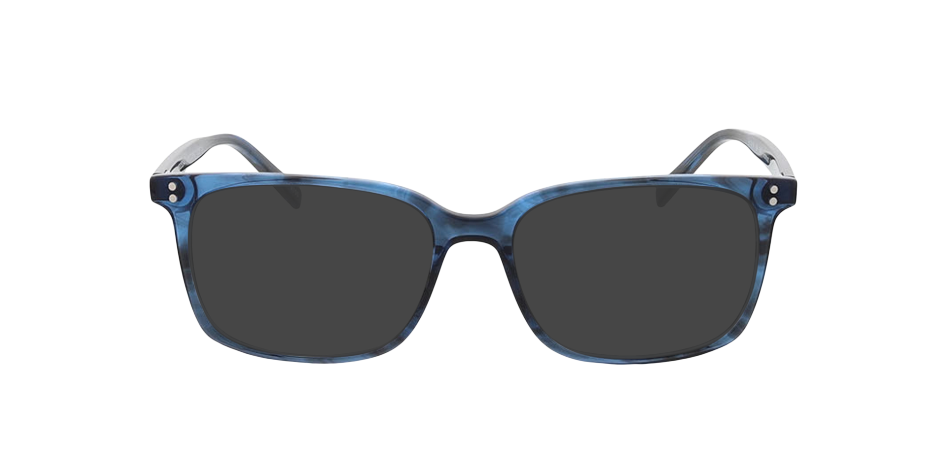 Kristall Blau Horn Richmond -  Acetate Sonnenbrillen