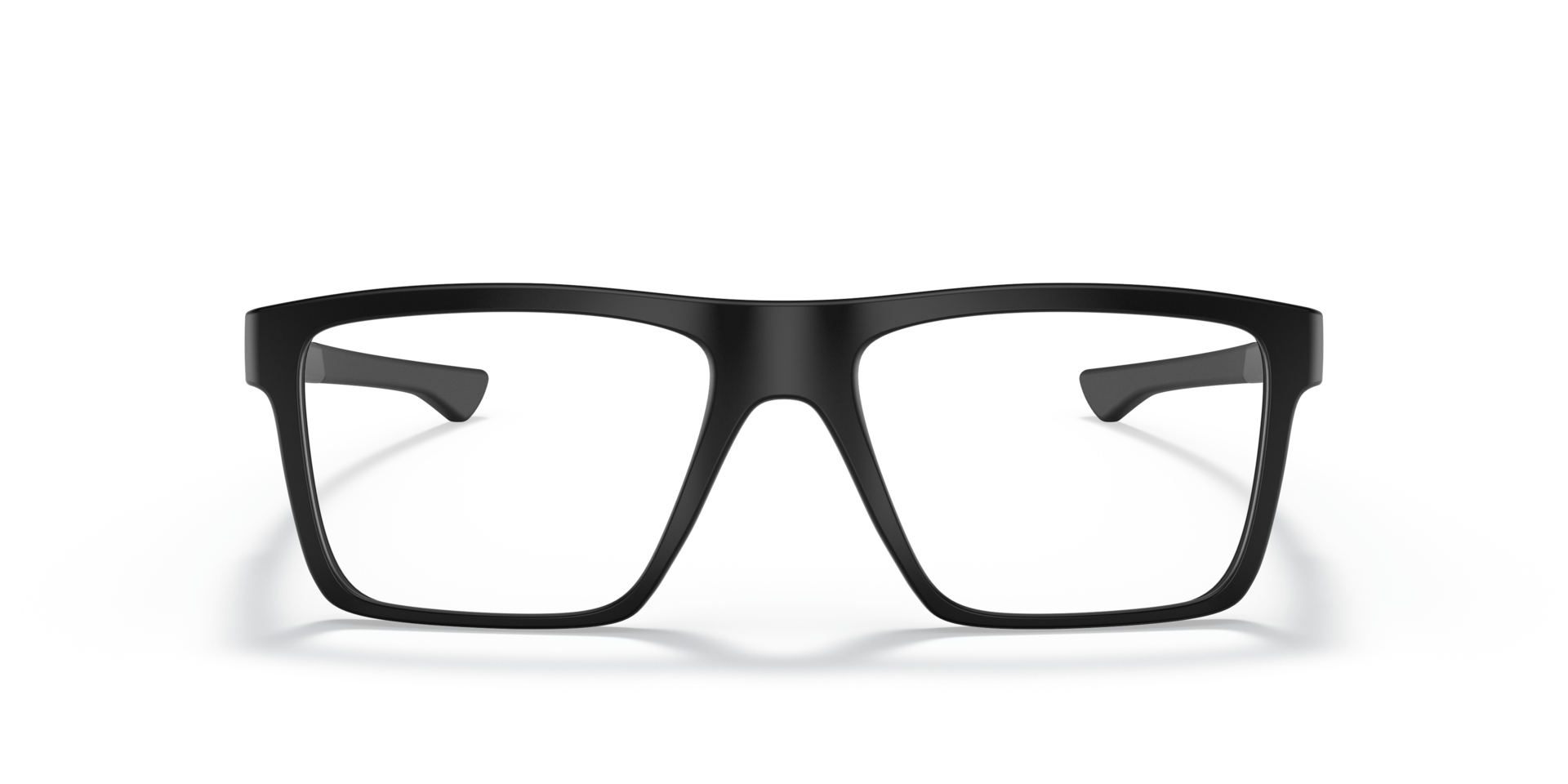 Volt Drop Schwarz satiniert KunststoffEyeglass Frames von B24, Vorderansicht