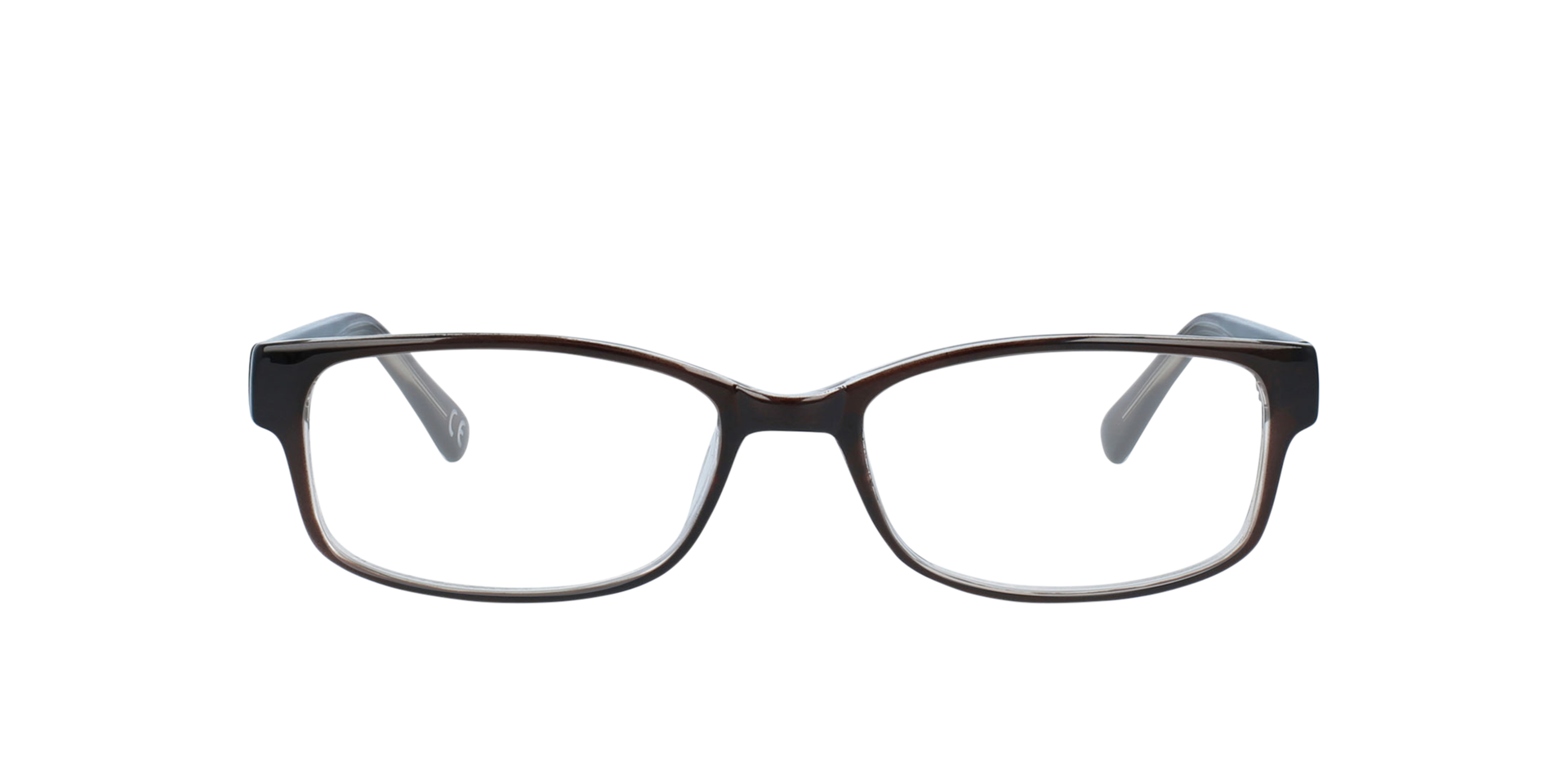 Drifter Shiny Crystal Grey KunststofEyeglass Frames van B24, Vooraanzicht