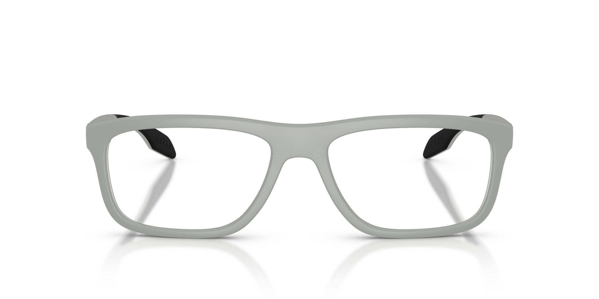 PS 05TV Matt Grau KunststoffEyeglass Frames von B24, Vorderansicht
