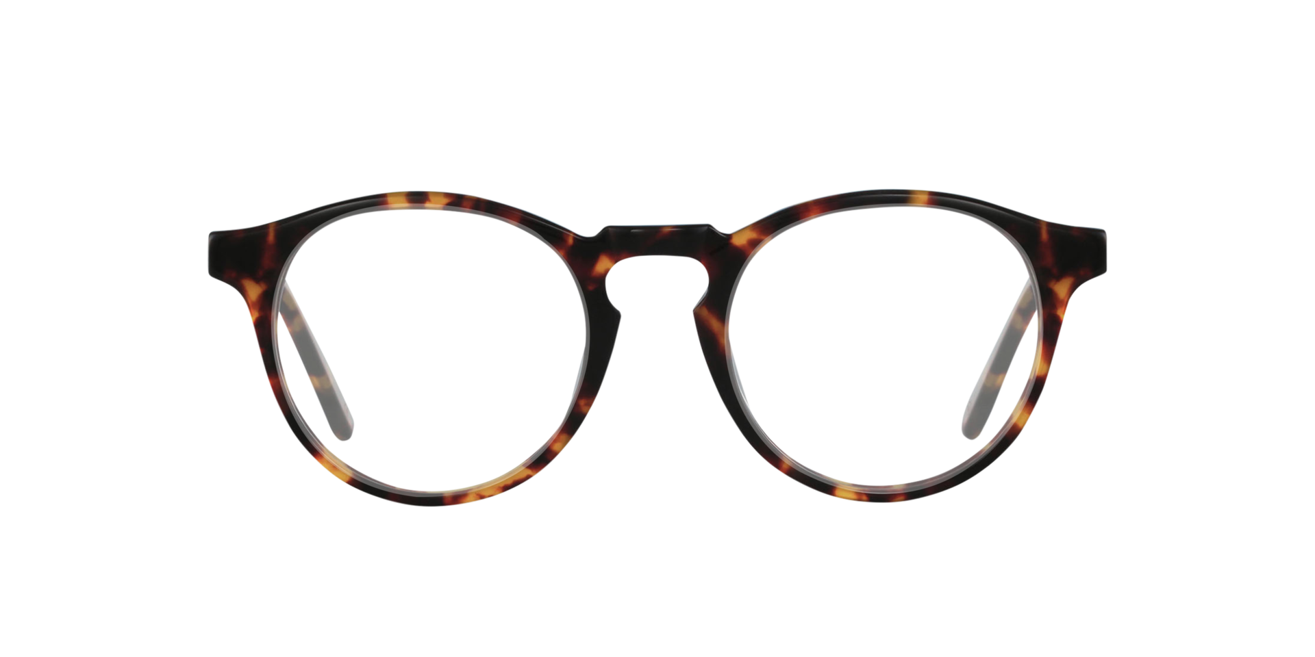 Sam Garnet Havana AcetaatSunglass Frames van B24, Vooraanzicht