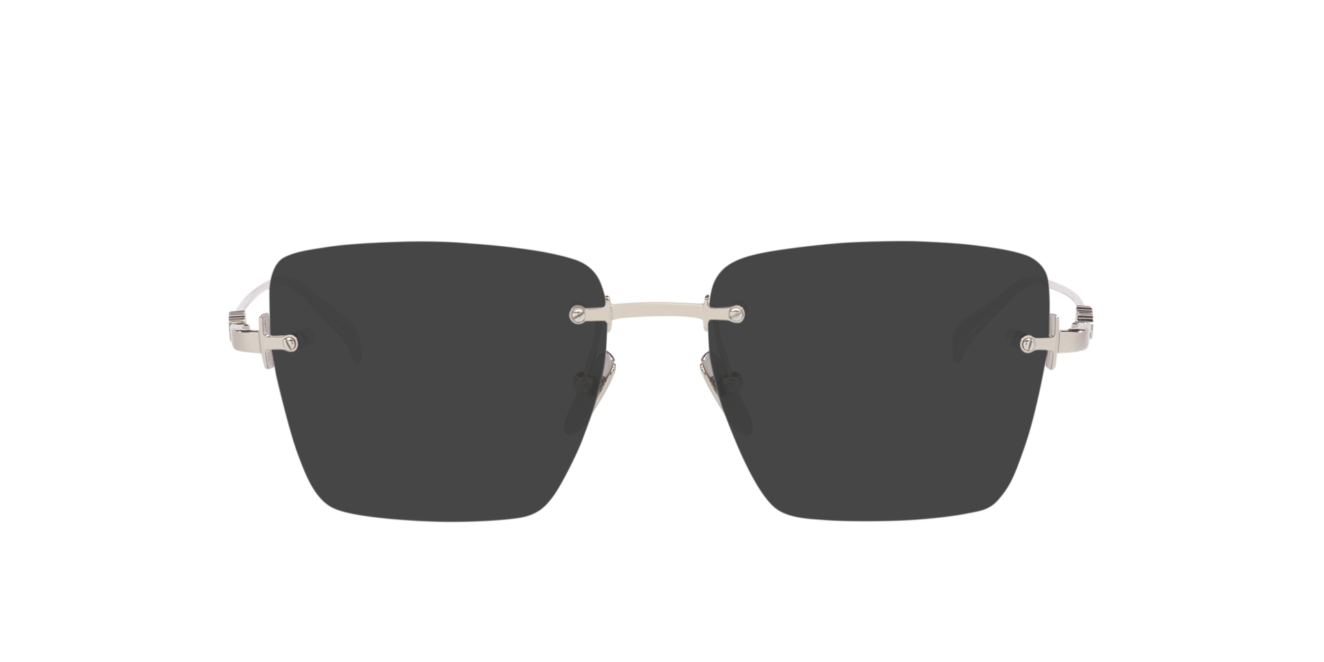 GG1938O Silber MetallEyeglass Frames von B24, mit getönten Gläsern