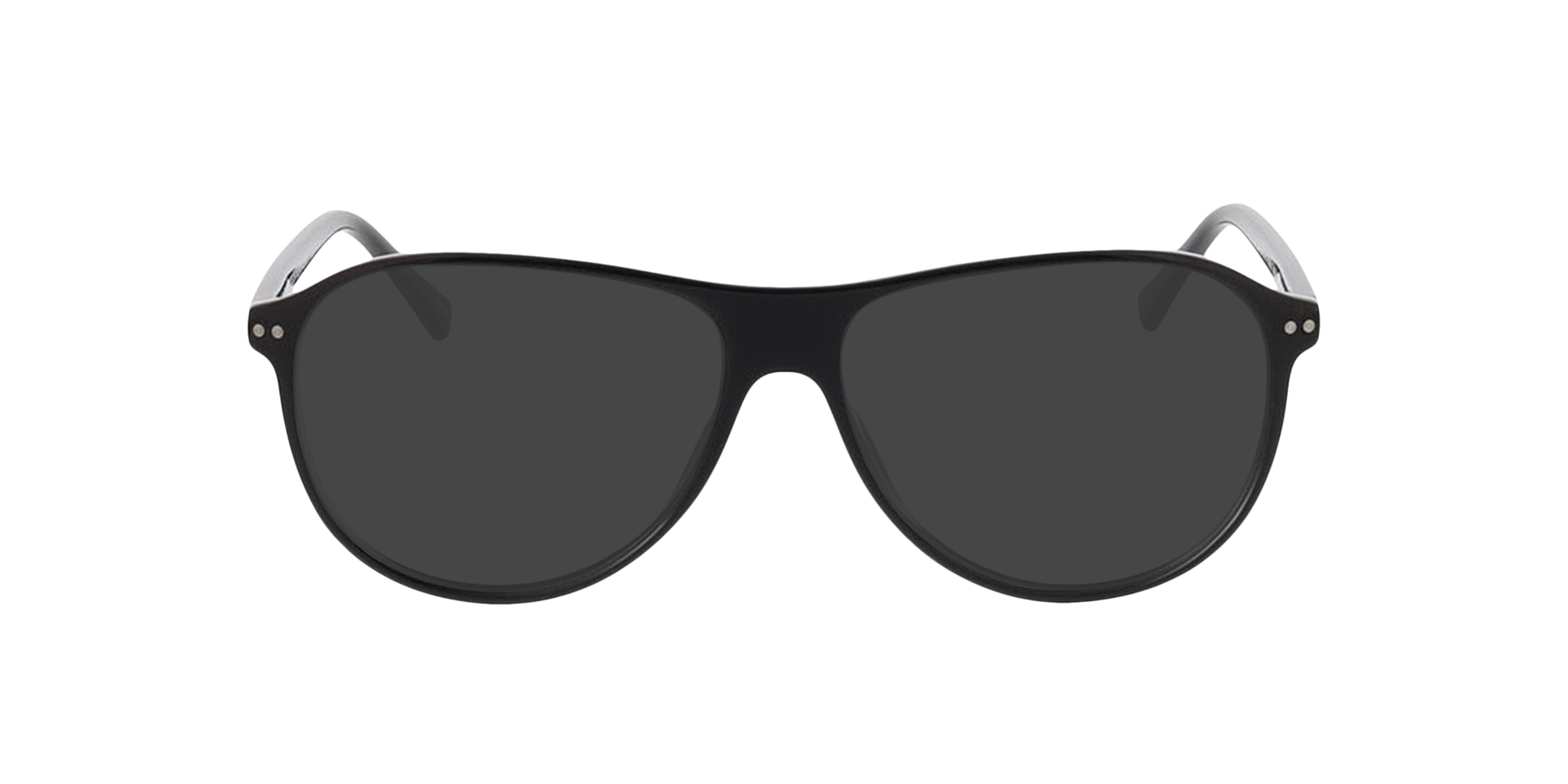 Dallas Schwarz KunststoffEyeglass Frames von B24, mit getönten Gläsern