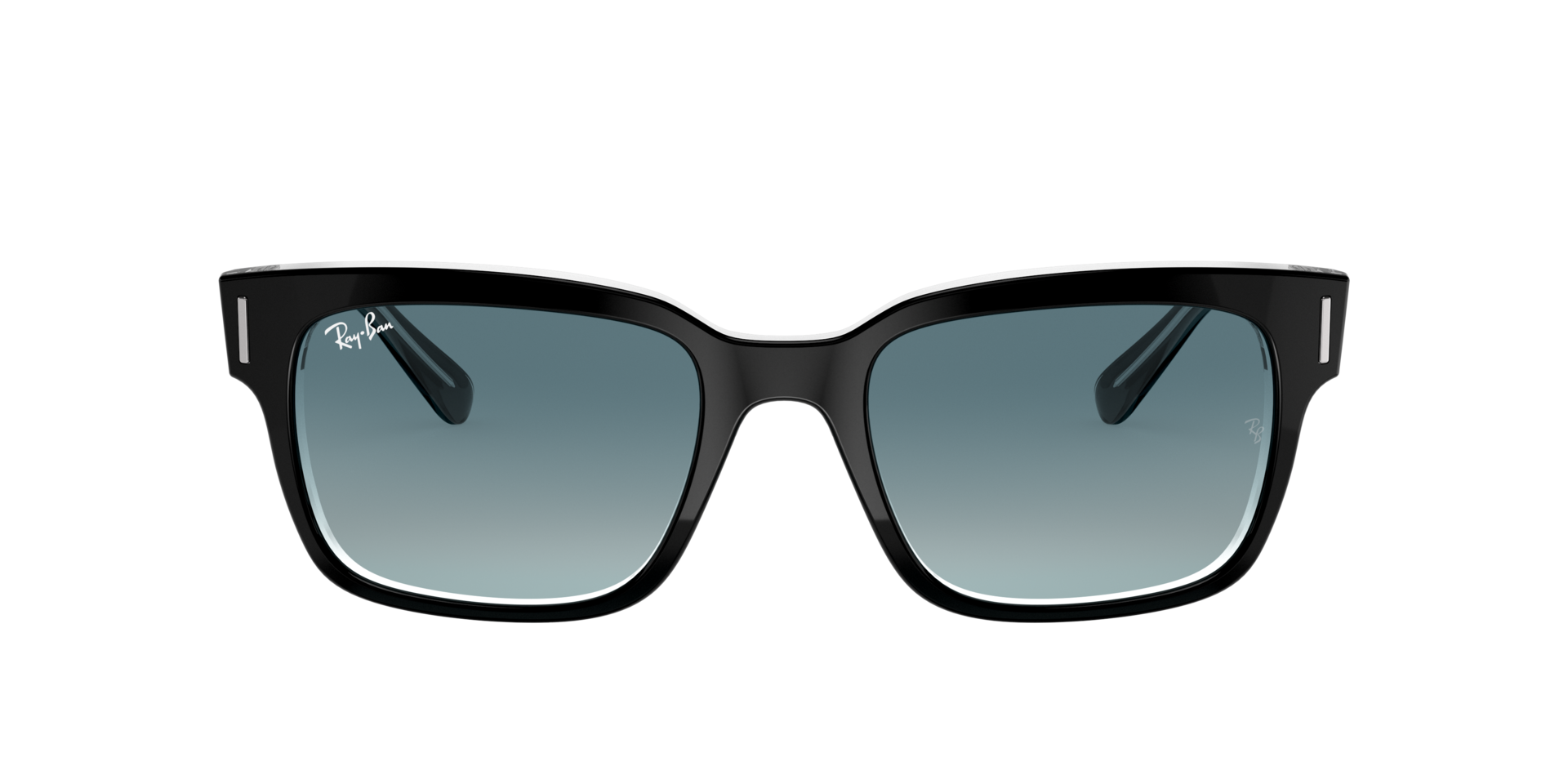 RB2190 Schwarz auf Transparent AcetatSunglass Frames von B24, mit getönten Gläsern
