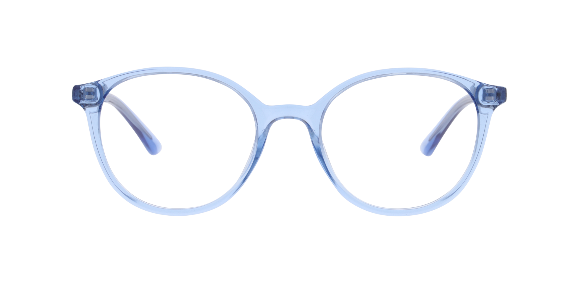 Slate Kristallblau KunststoffEyeglass Frames von B24, Vorderansicht