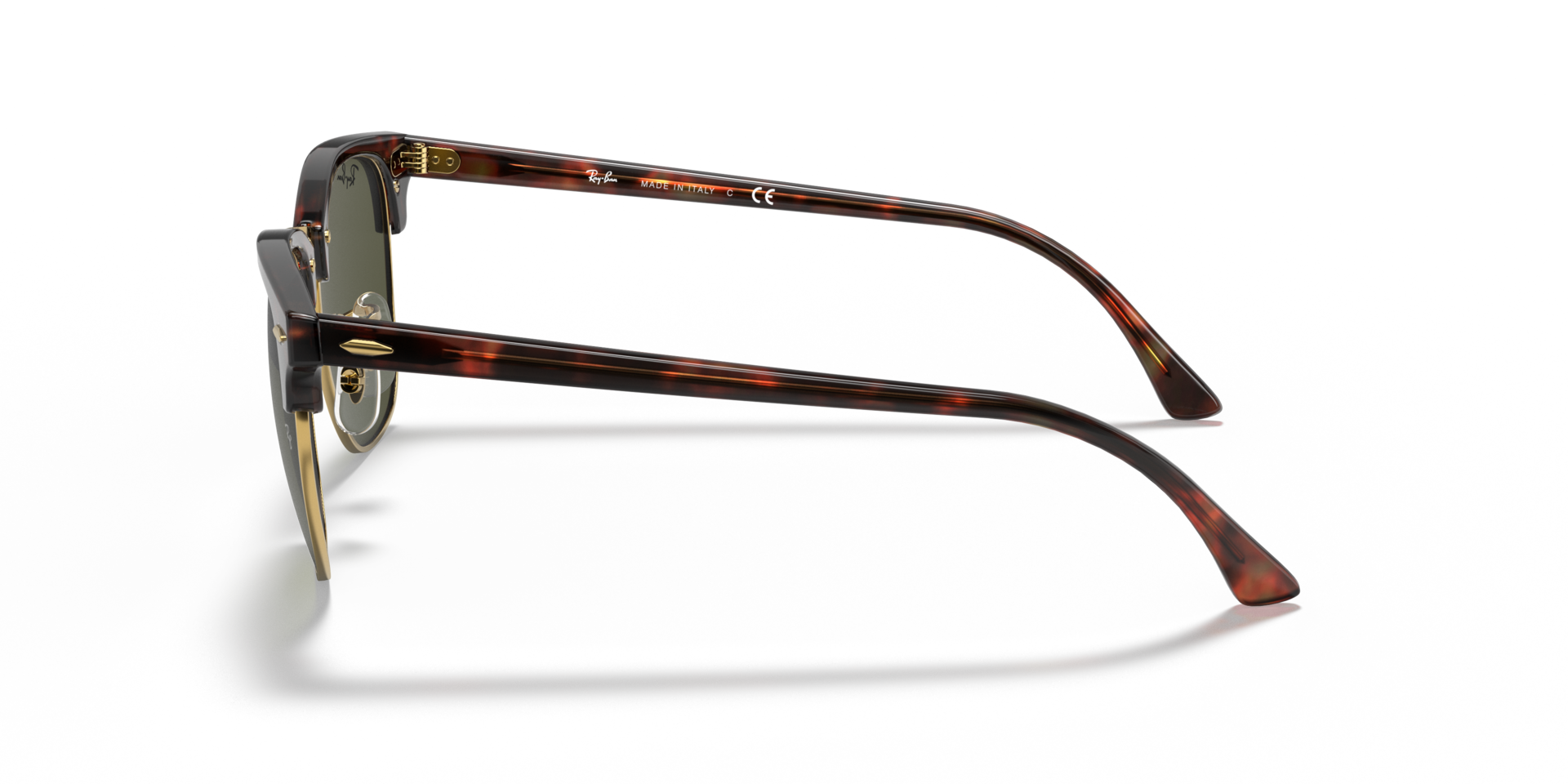 RB3016 Tortoise op goud AcetaatSunglass Frames van B24, Zijaanzicht