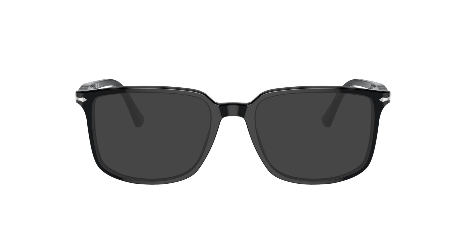 PO3275V Zwart AcetaatEyeglass Frames van B24, met getinte lenzen