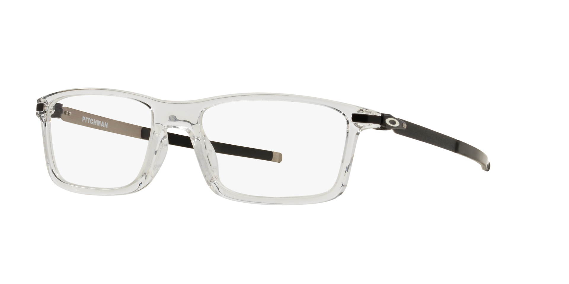 Pitchman™ Klar KunststoffEyeglass Frames von B24, Dreiviertelansicht
