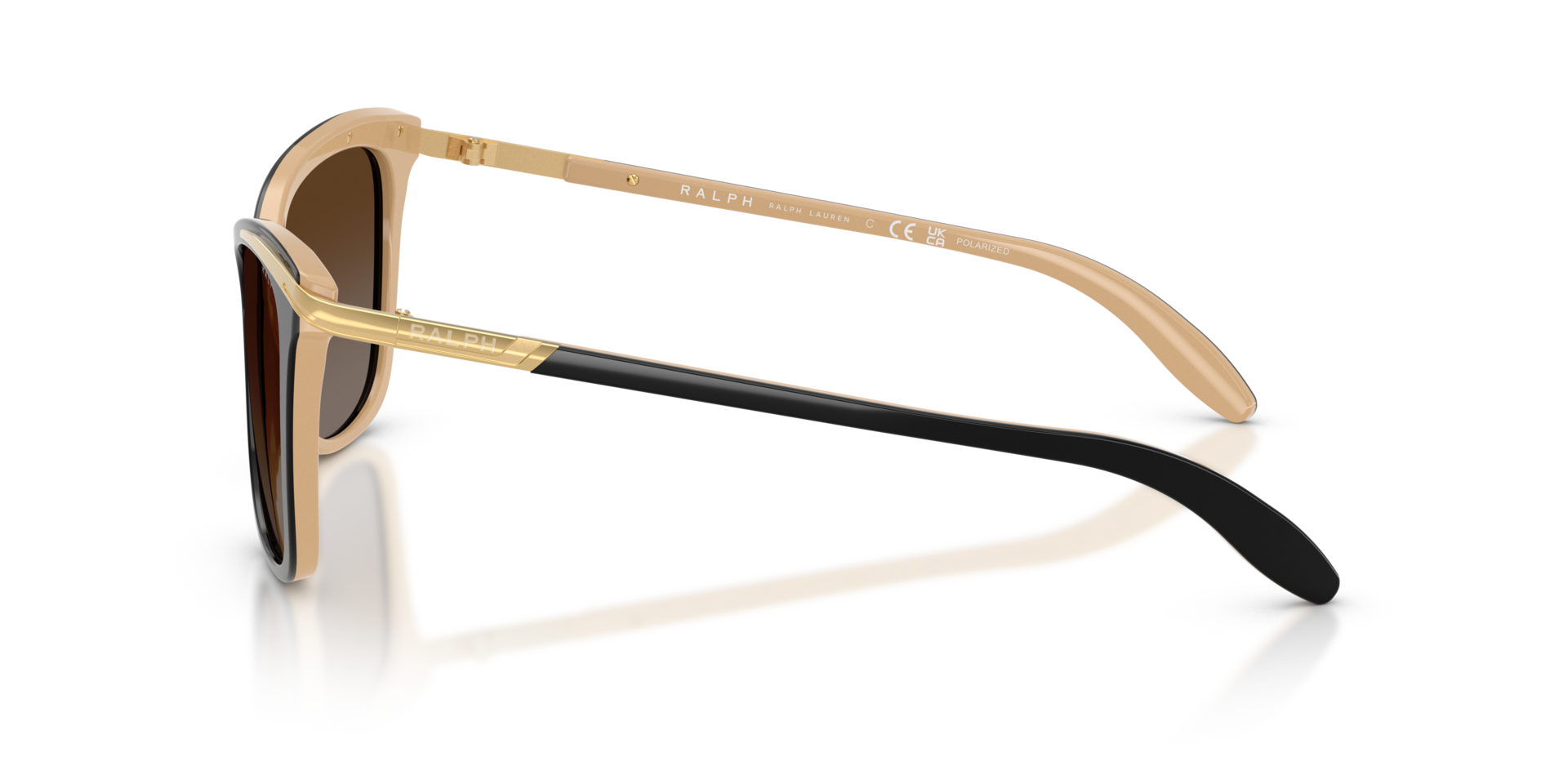 RA5203 Zwart AcetaatSunglass Frames van B24, Zijaanzicht