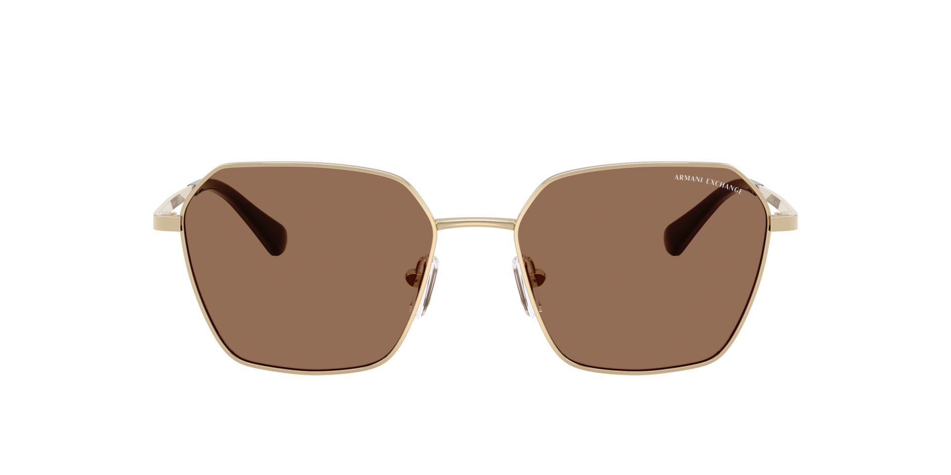 AX2062S Glänzendes Hellgold MetallSunglass Frames von B24, mit getönten Gläsern