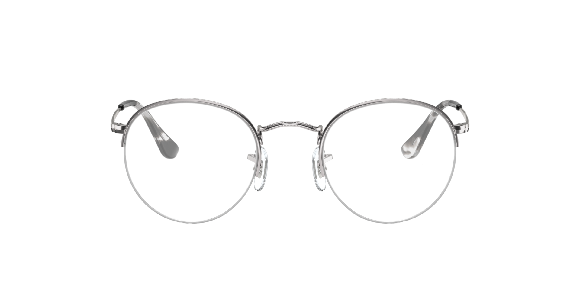 RB3947V Silber MetallEyeglass Frames von B24, Vorderansicht