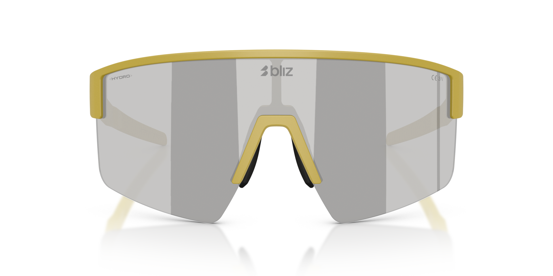 ZB7022 Matte Amber Green KunststoffSunglass Frames von B24, Vorderansicht