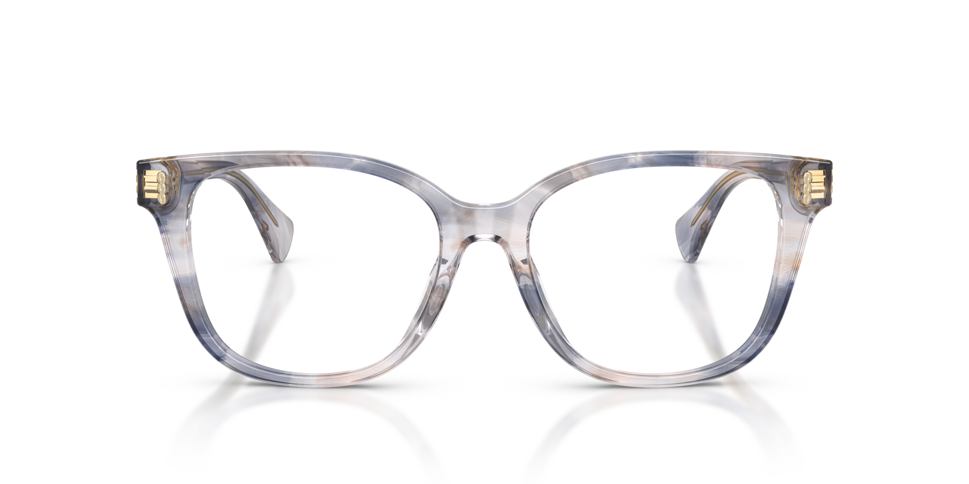 RA7196U Grijs Havana AcetaatEyeglass Frames van B24, Vooraanzicht