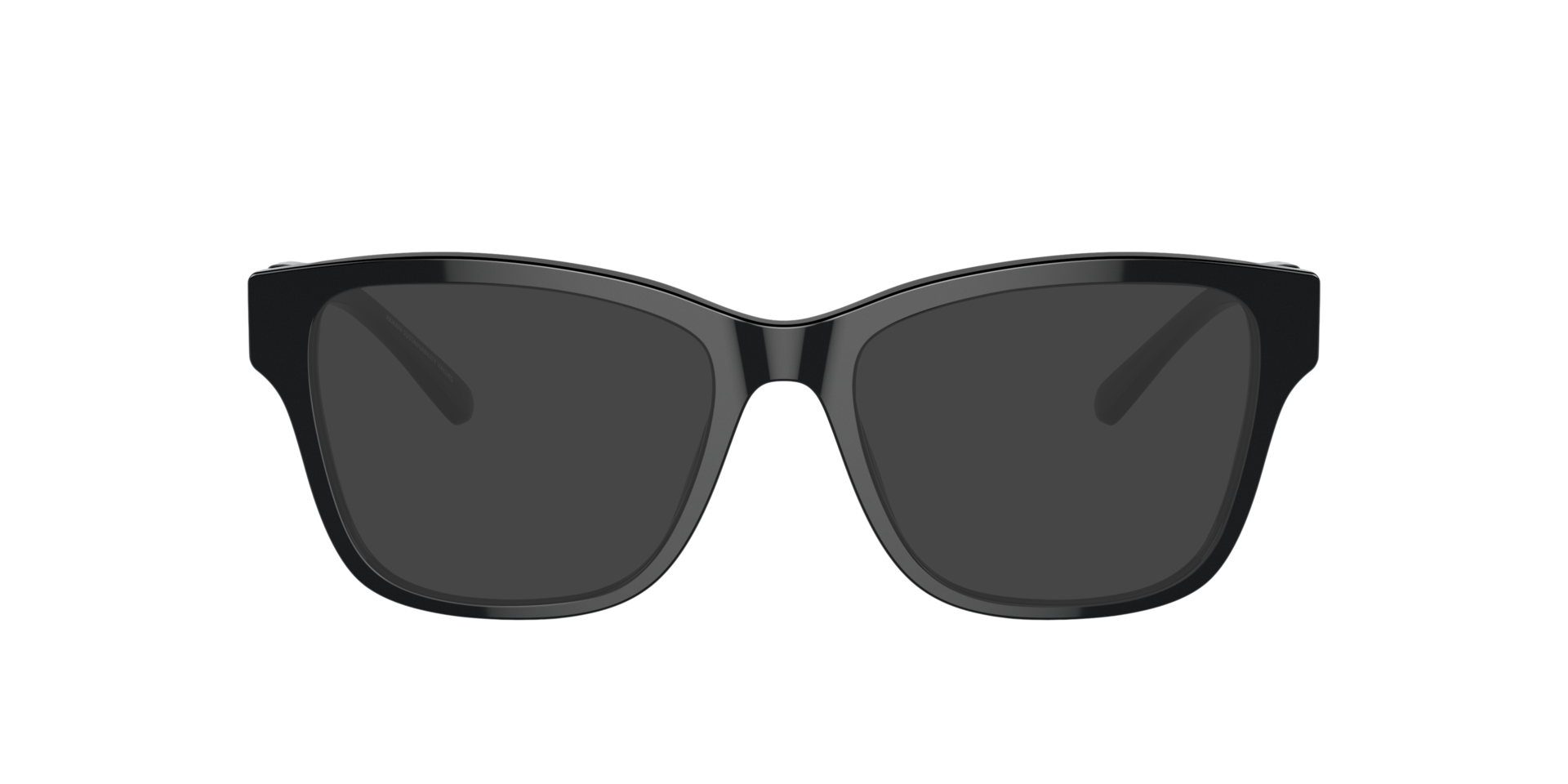 EA3222U Glanzend zwart AcetaatEyeglass Frames van B24, met getinte lenzen