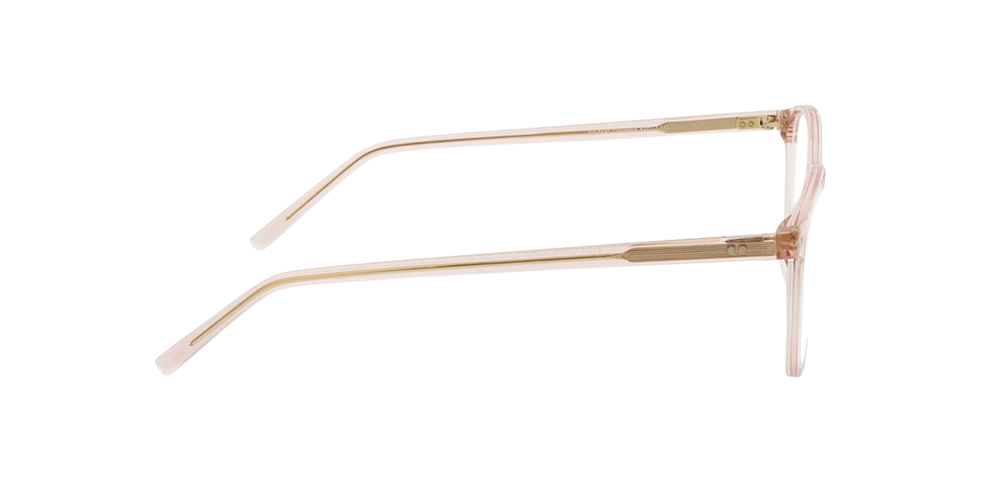 Columbia Nude AcetaatEyeglass Frames van B24, Zijaanzicht