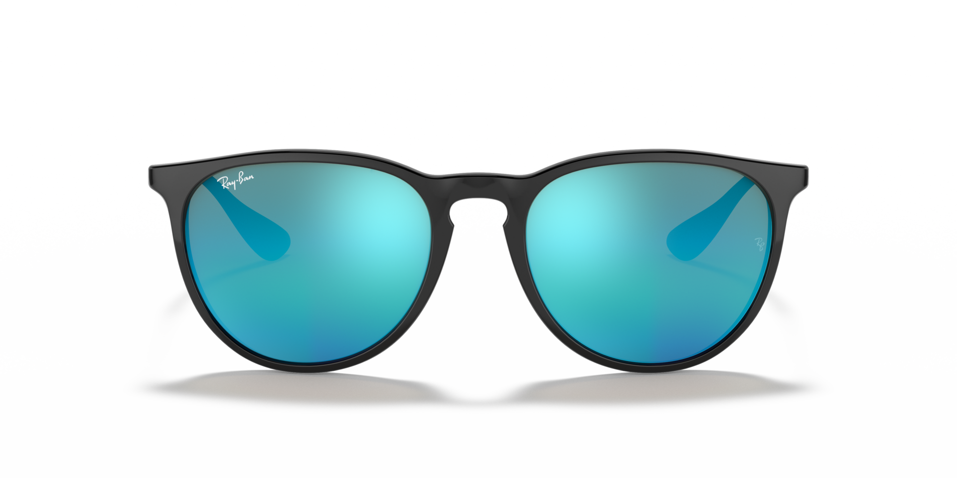 Erika Color Mix Schwarz KunststoffSunglass Frames von B24, Vorderansicht