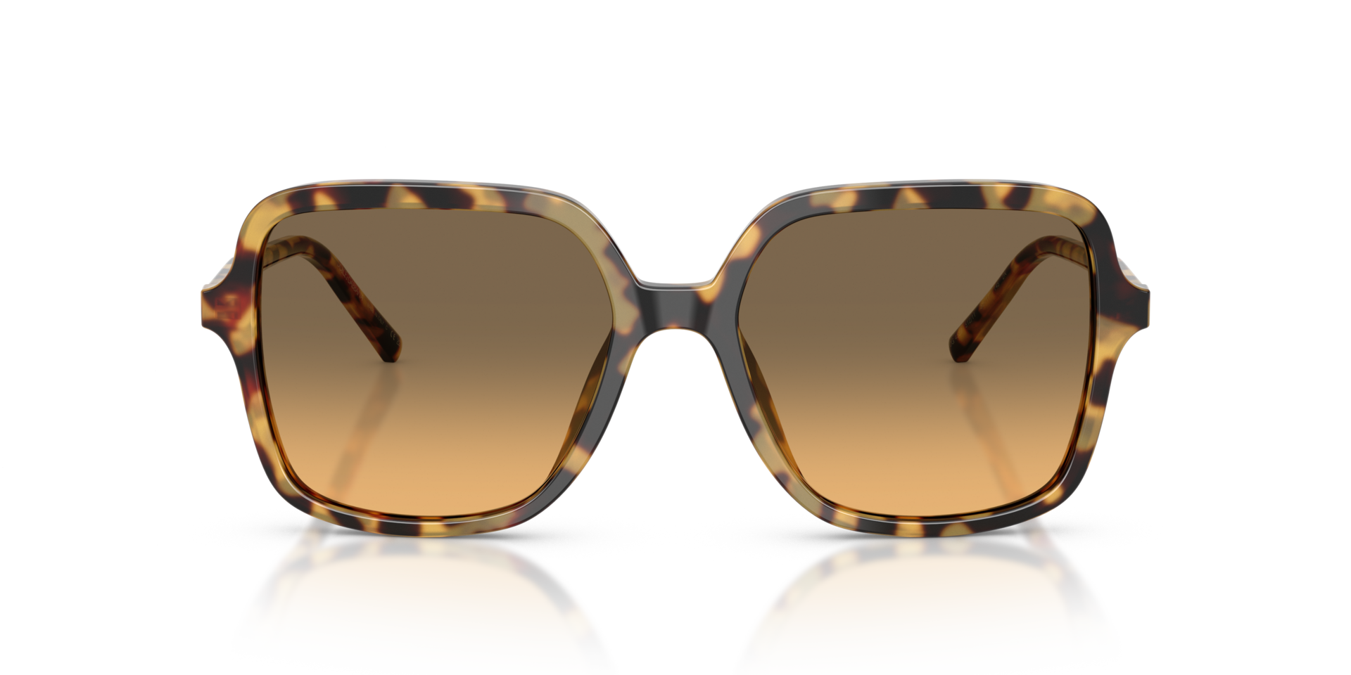 DG4539 Yellow Havana AcetatSunglass Frames von B24, Vorderansicht