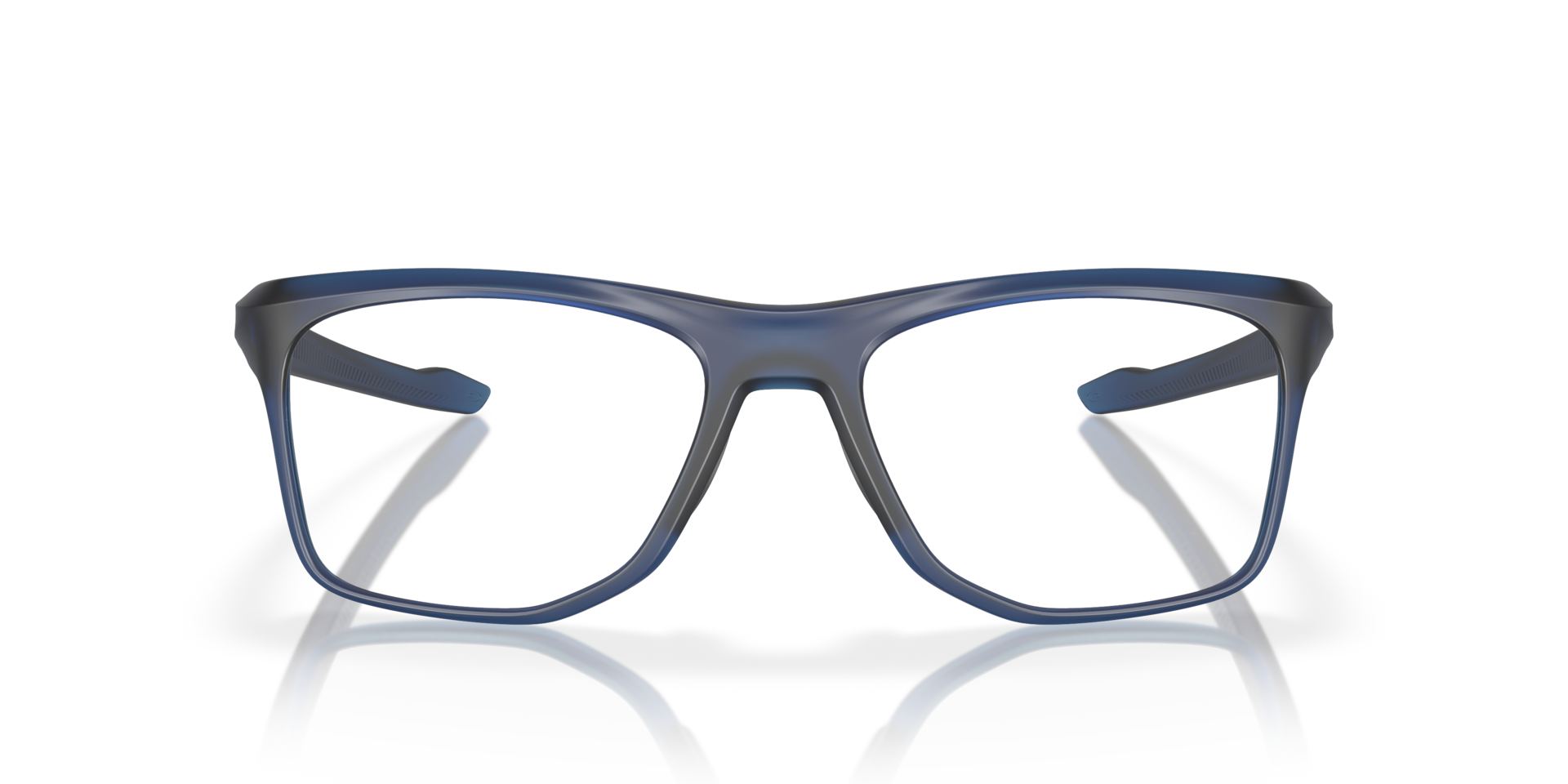 Knolls Satin Transparent Blue KunststoffEyeglass Frames von B24, Vorderansicht