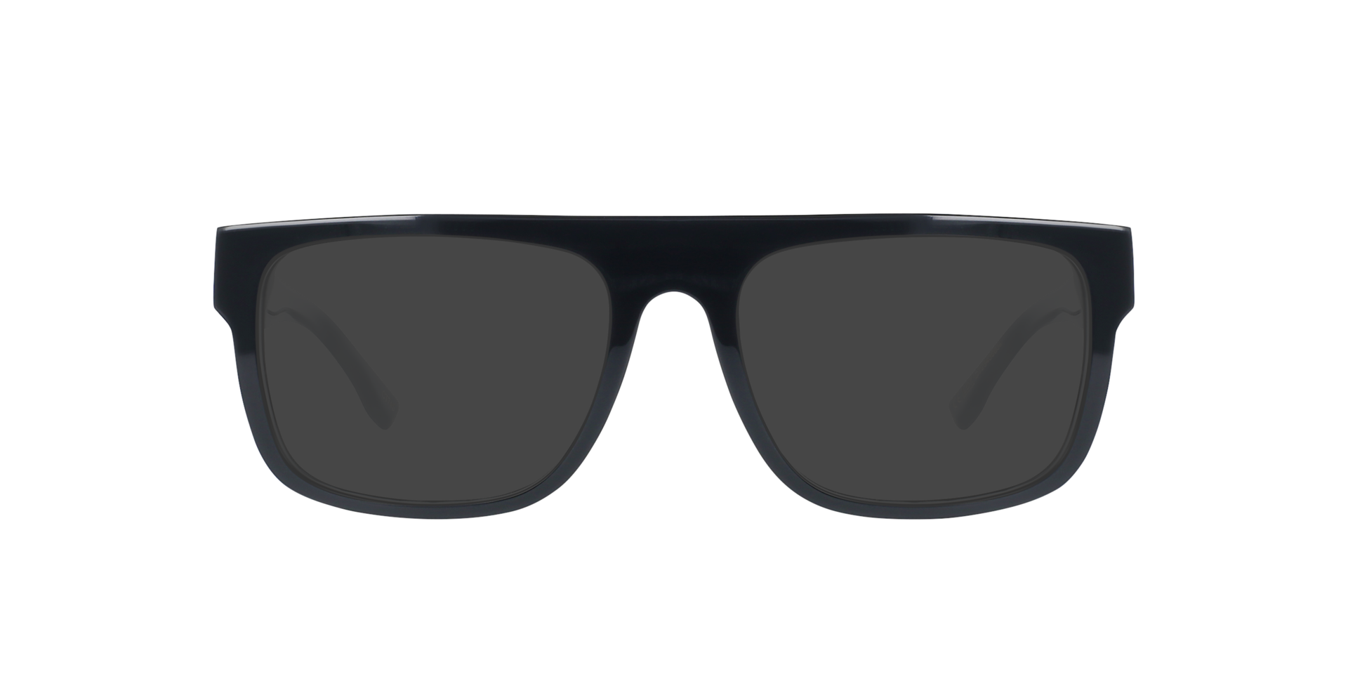 Jagger Jet Black AcetatEyeglass Frames von B24, mit getönten Gläsern