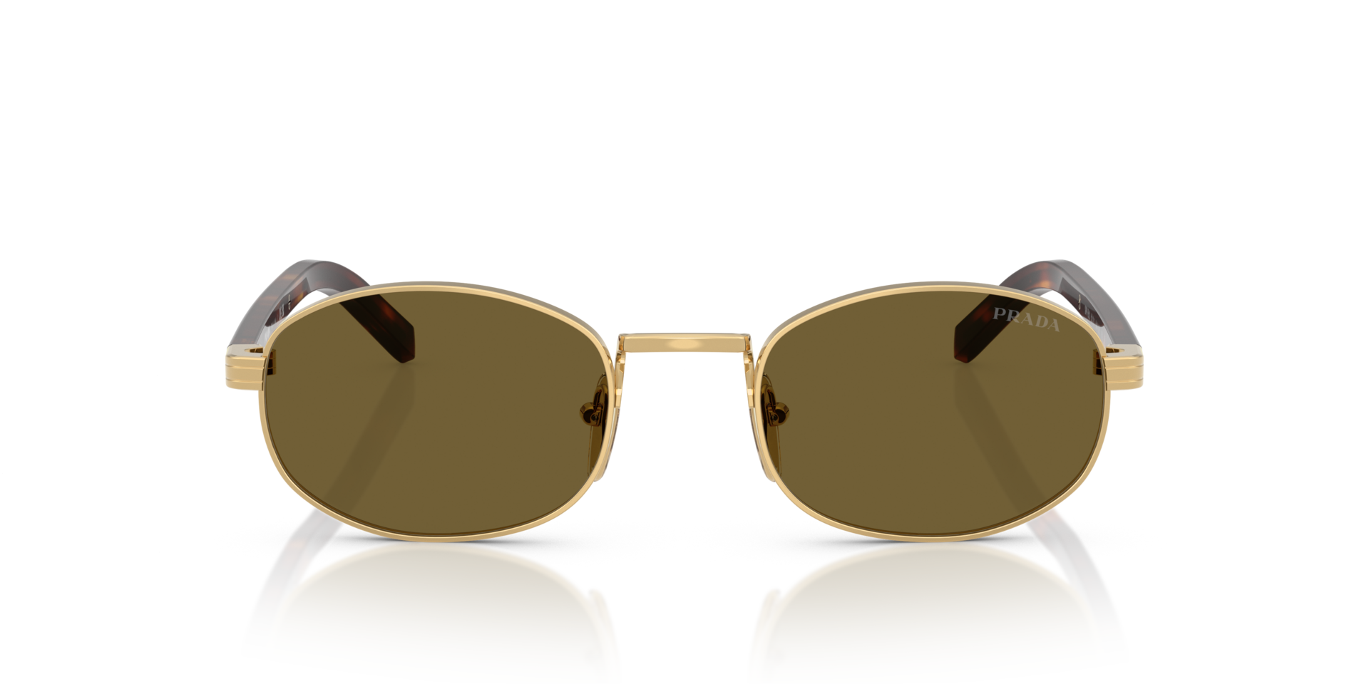 PR B53S Goud MetaalSunglass Frames van B24, Vooraanzicht