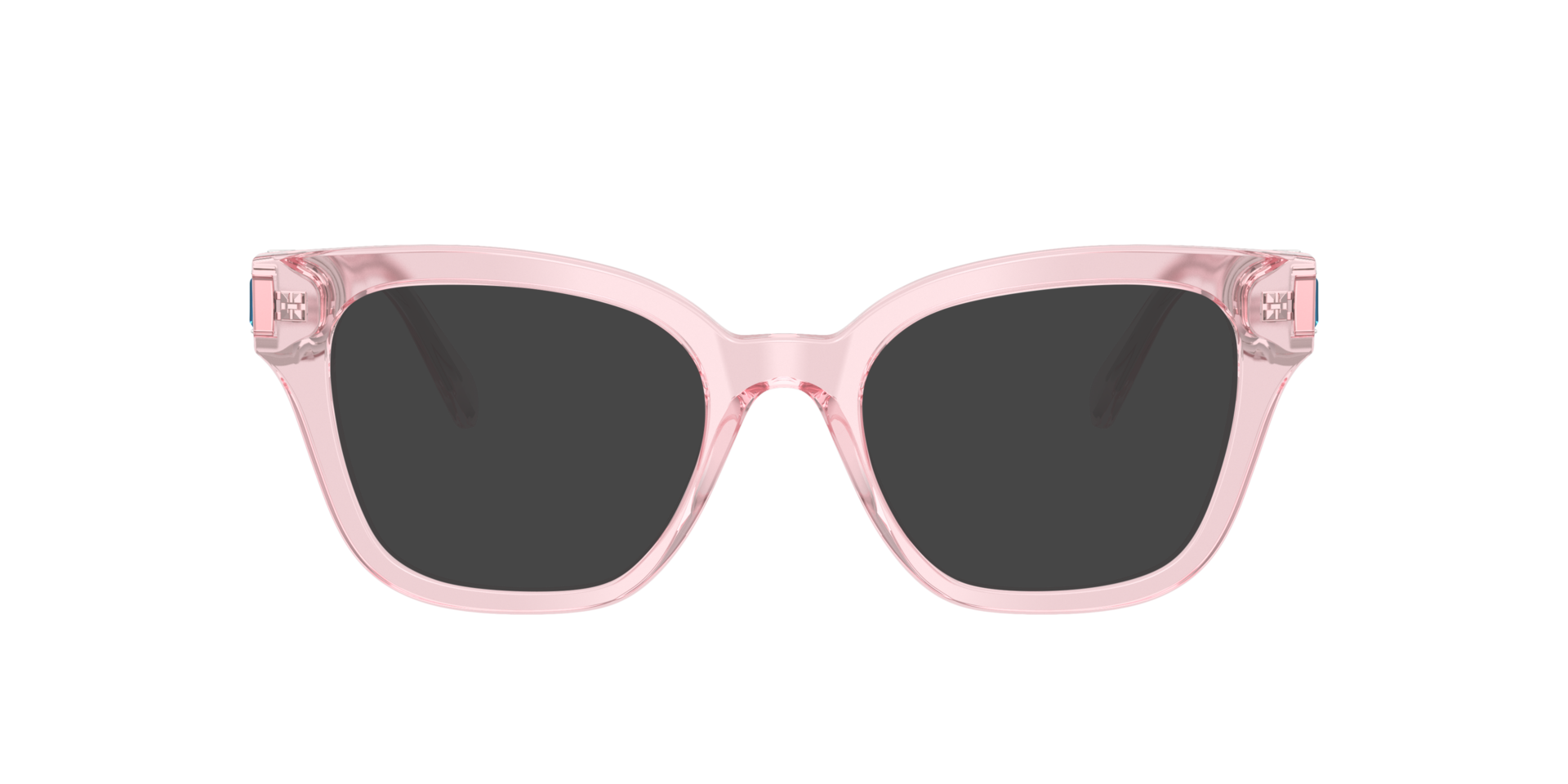 SK2048 Pink transparent AcetatEyeglass Frames von B24, mit getönten Gläsern