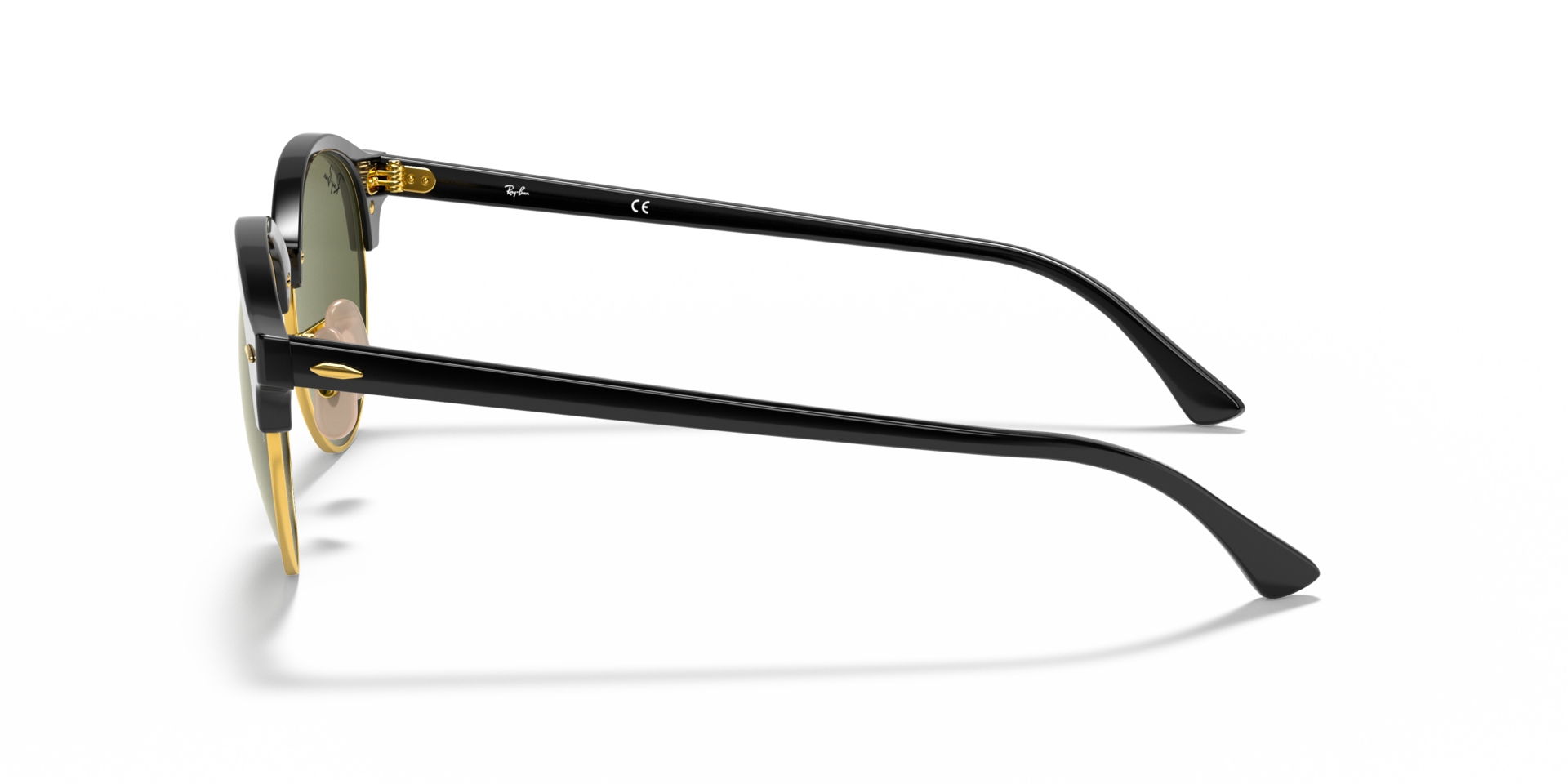 RB4246 Zwart AcetaatSunglass Frames van B24, Zijaanzicht