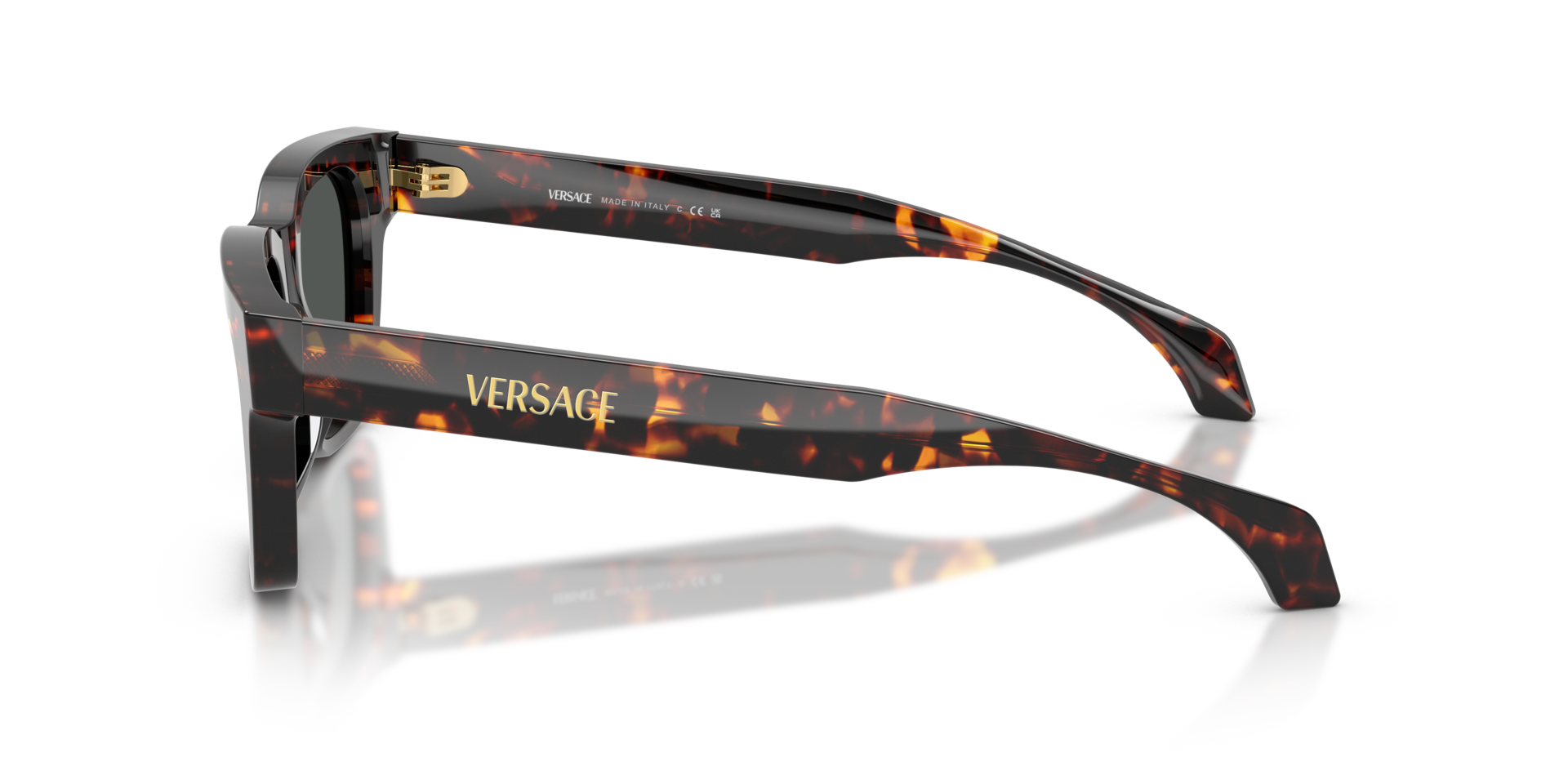 VE4486 Havana AcetaatSunglass Frames van B24, Zijaanzicht