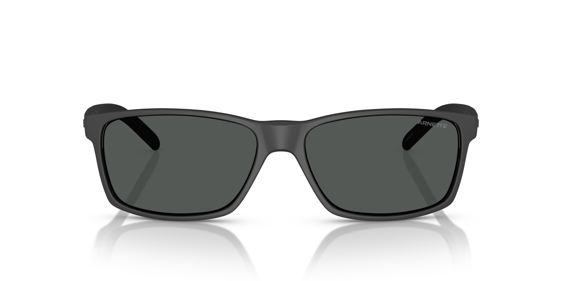 AN4185 Rubber Black KunststoffSunglass Frames von B24, Vorderansicht