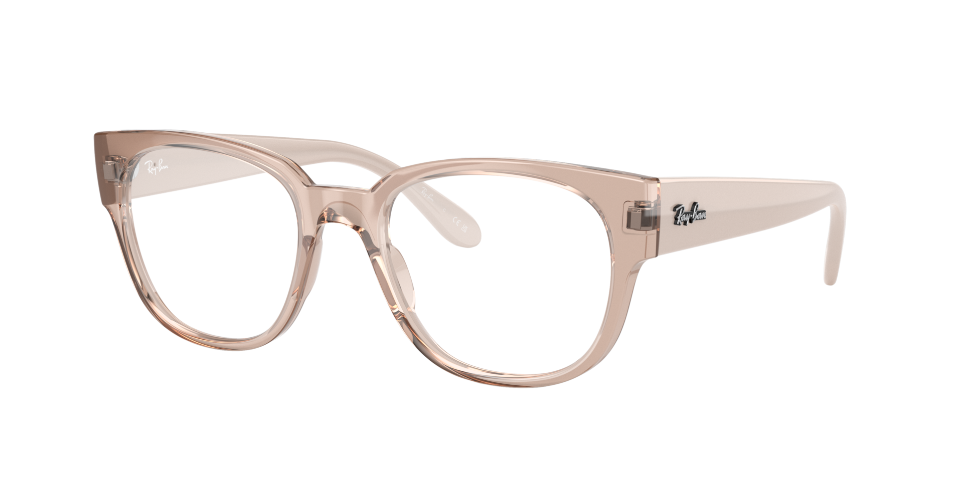 RB7210 Albast KunststofEyeglass Frames van B24, Hoekweergave