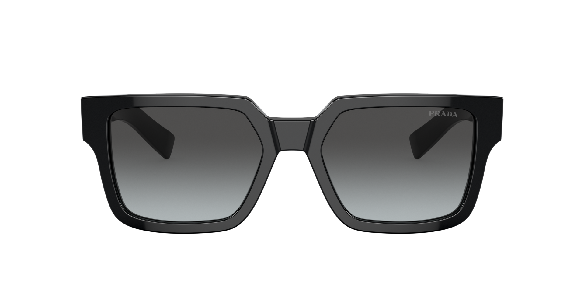 PR 03ZS Schwarz AcetatSunglass Frames von B24, mit getönten Gläsern