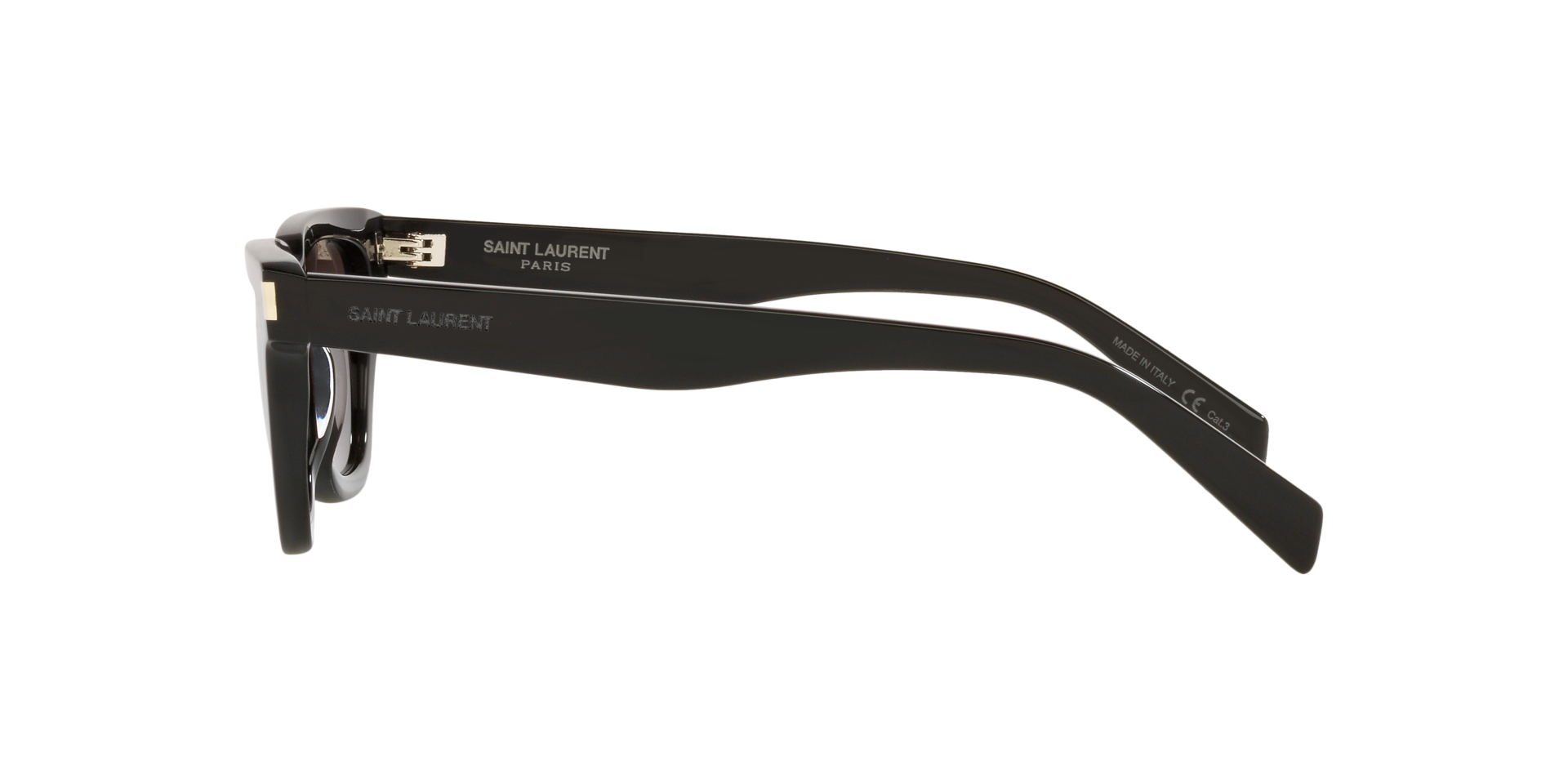 SL 462 SULPICE Schwarz AcetatSunglass Frames von B24, Seitenansicht
