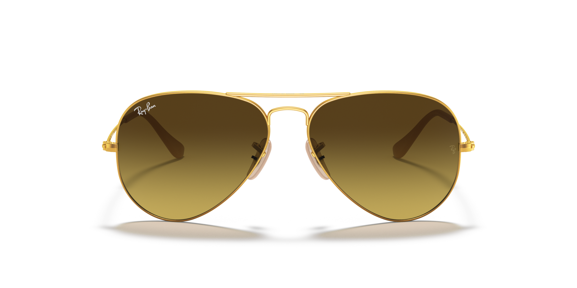 RB3025 Goud MetaalSunglass Frames van B24, Vooraanzicht