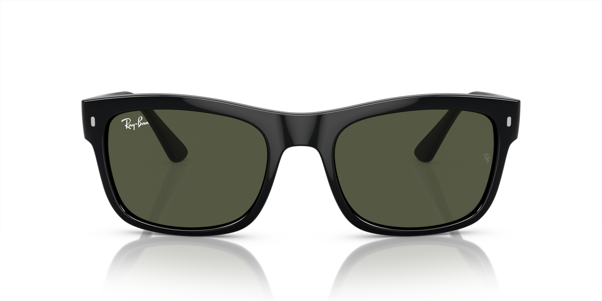 RB4428 Schwarz KunststoffSunglass Frames von B24, Vorderansicht