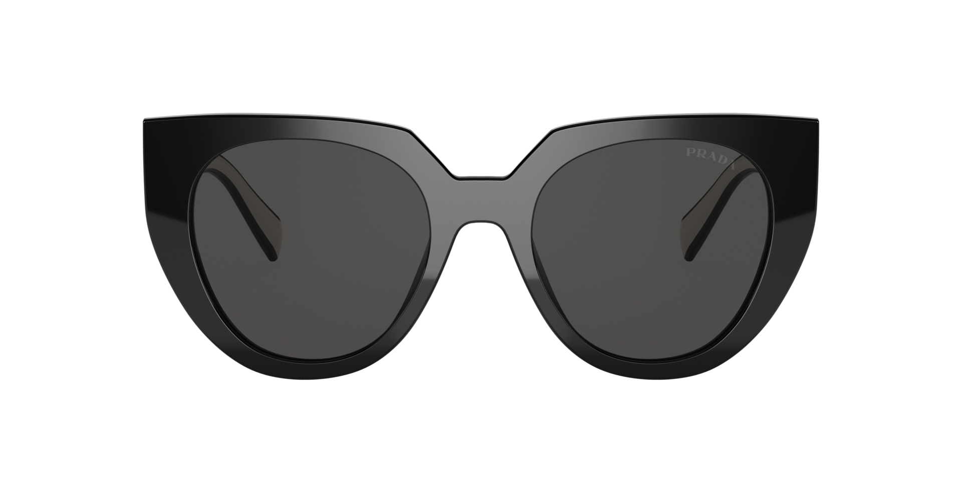 PR 14WS Zwart & talk AcetaatSunglass Frames van B24, met getinte lenzen