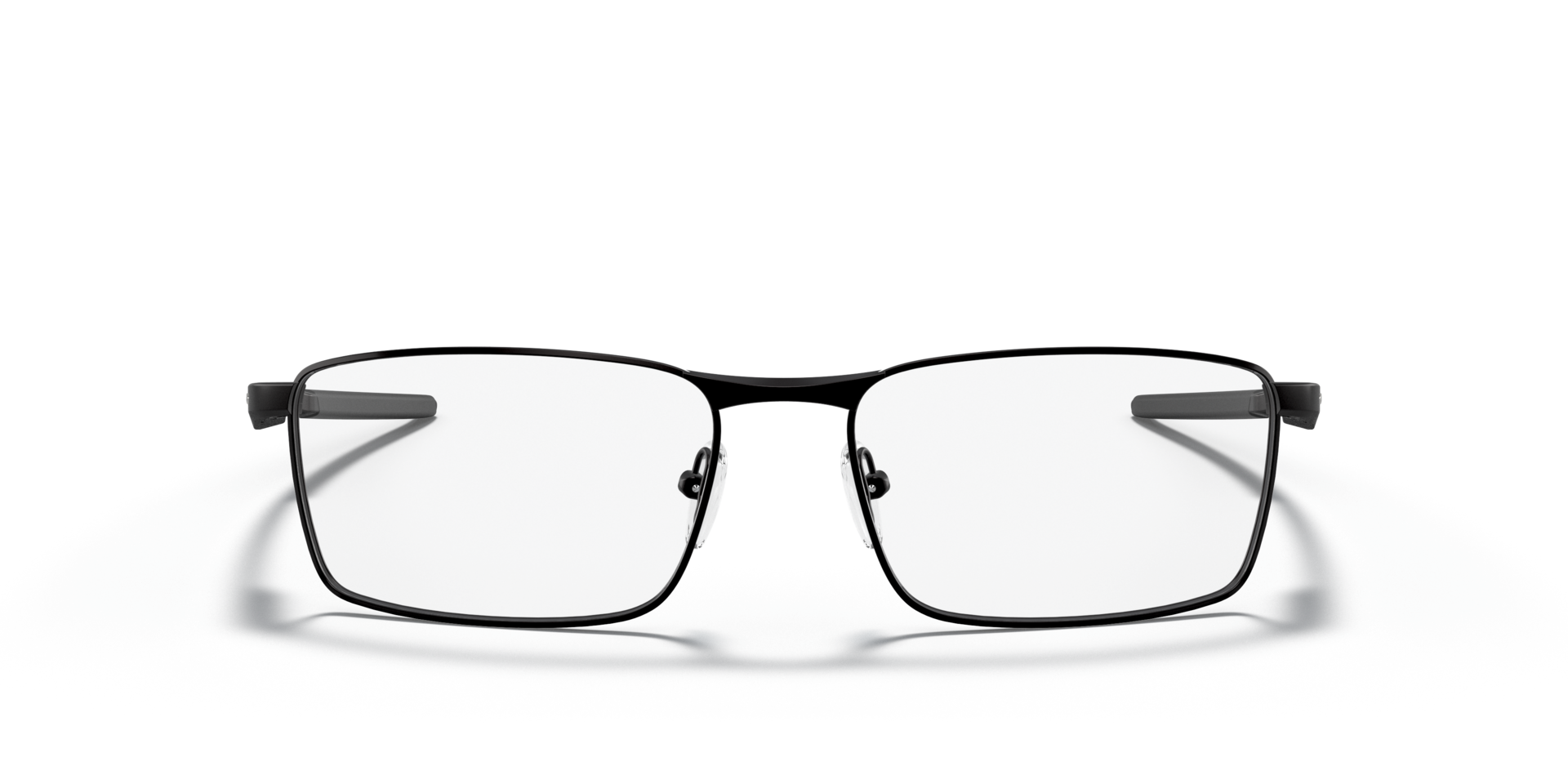 Fuller™ Satijnglans zwart MetaalEyeglass Frames van B24, Vooraanzicht