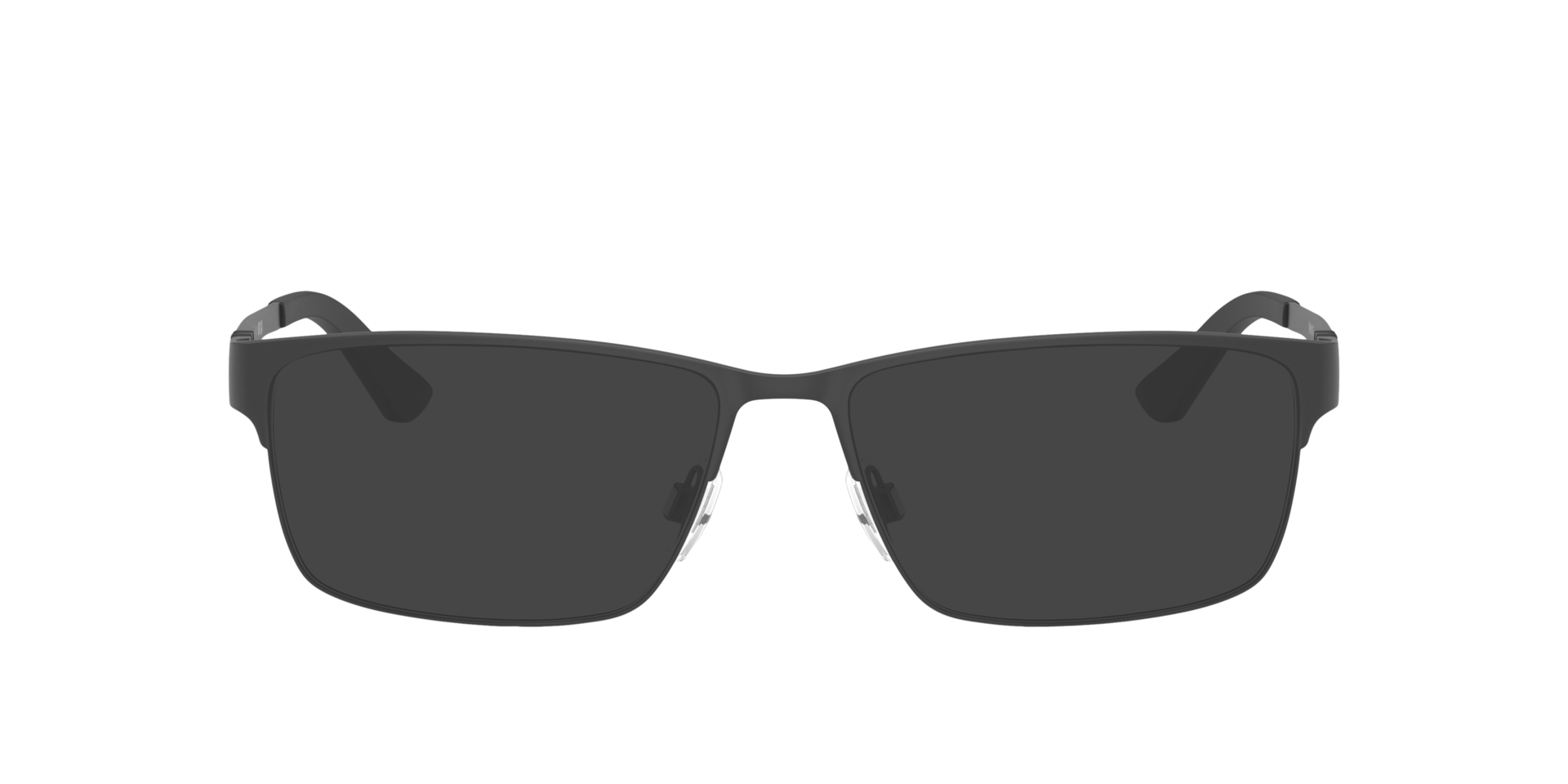 PH1147 Matt Schwarz MetallEyeglass Frames von B24, mit getönten Gläsern