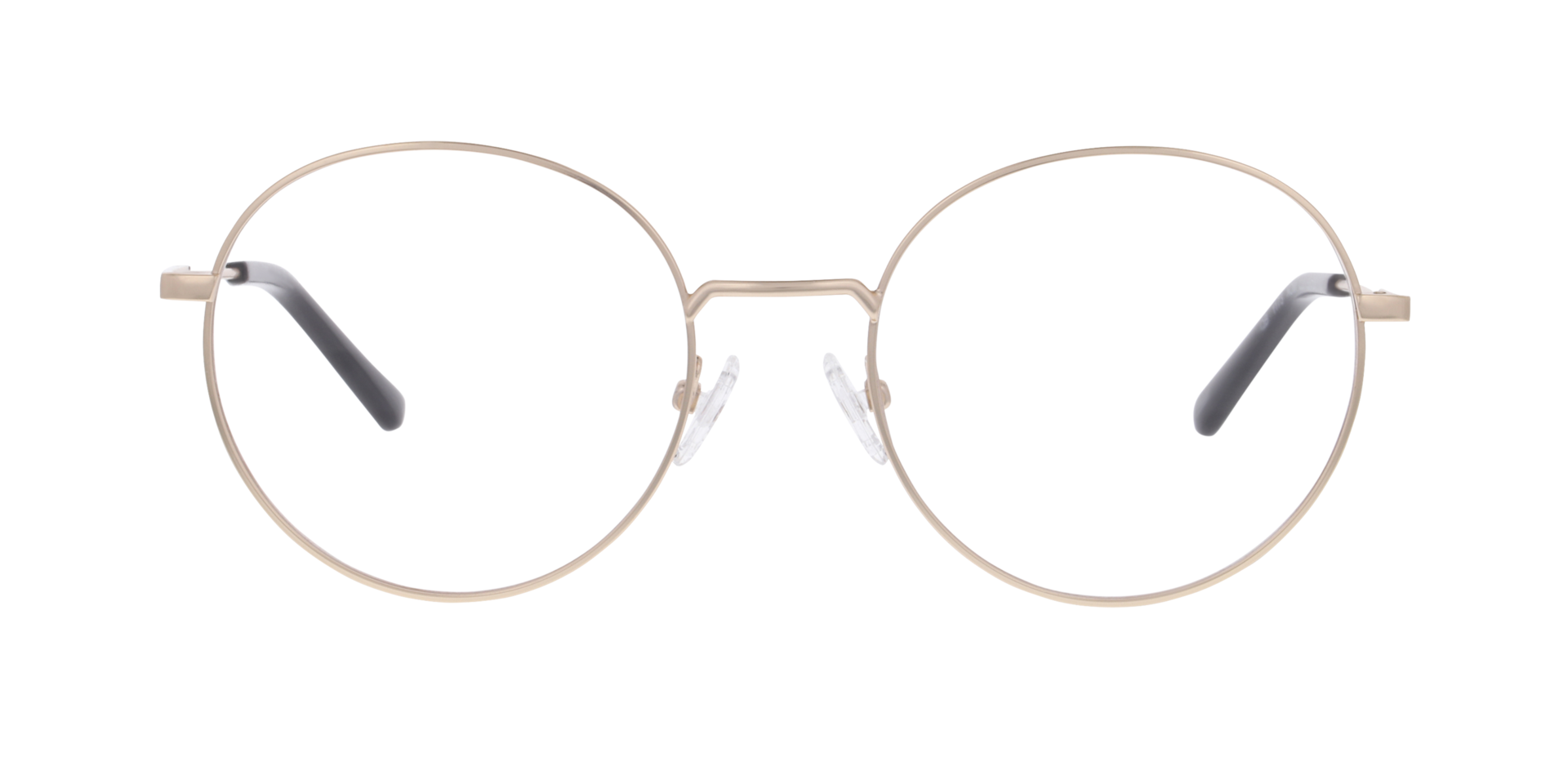 Nomi Matt Gold MetallEyeglass Frames von B24, Vorderansicht