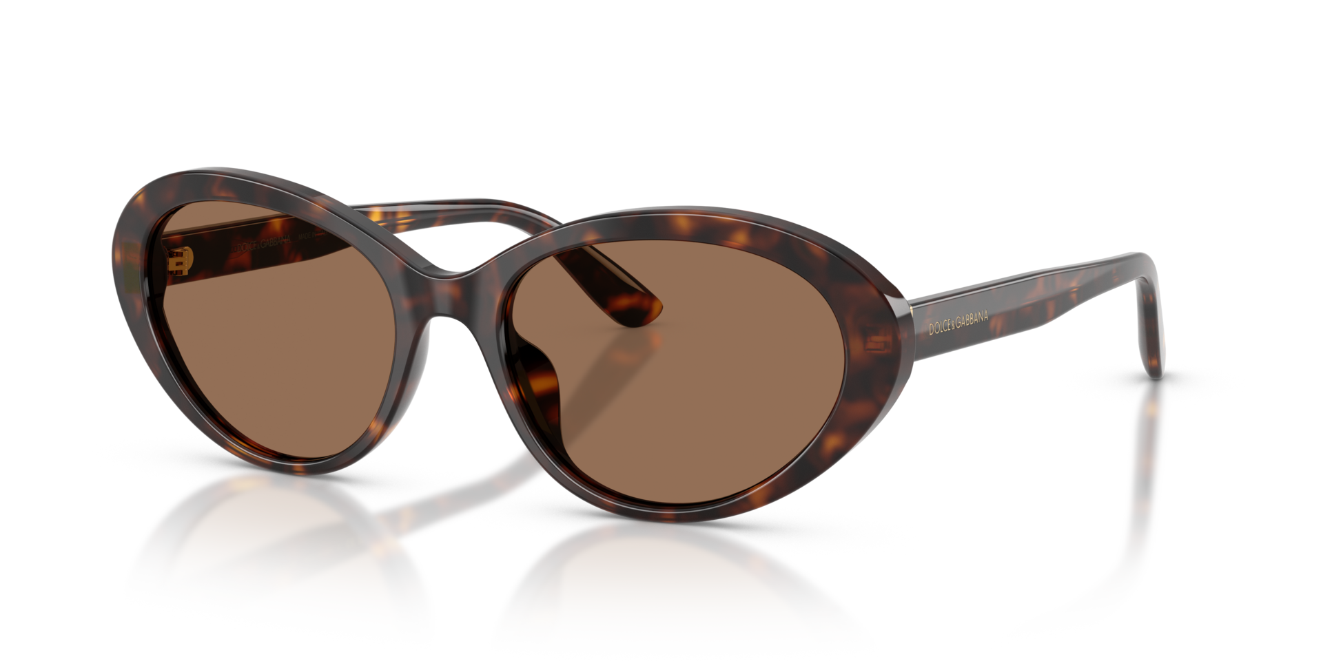 DG4570 Havana AcetaatSunglass Frames van B24, Hoekweergave