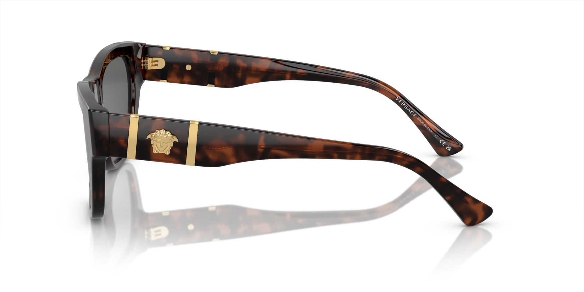 VE4457 Havana AcetaatSunglass Frames van B24, Zijaanzicht