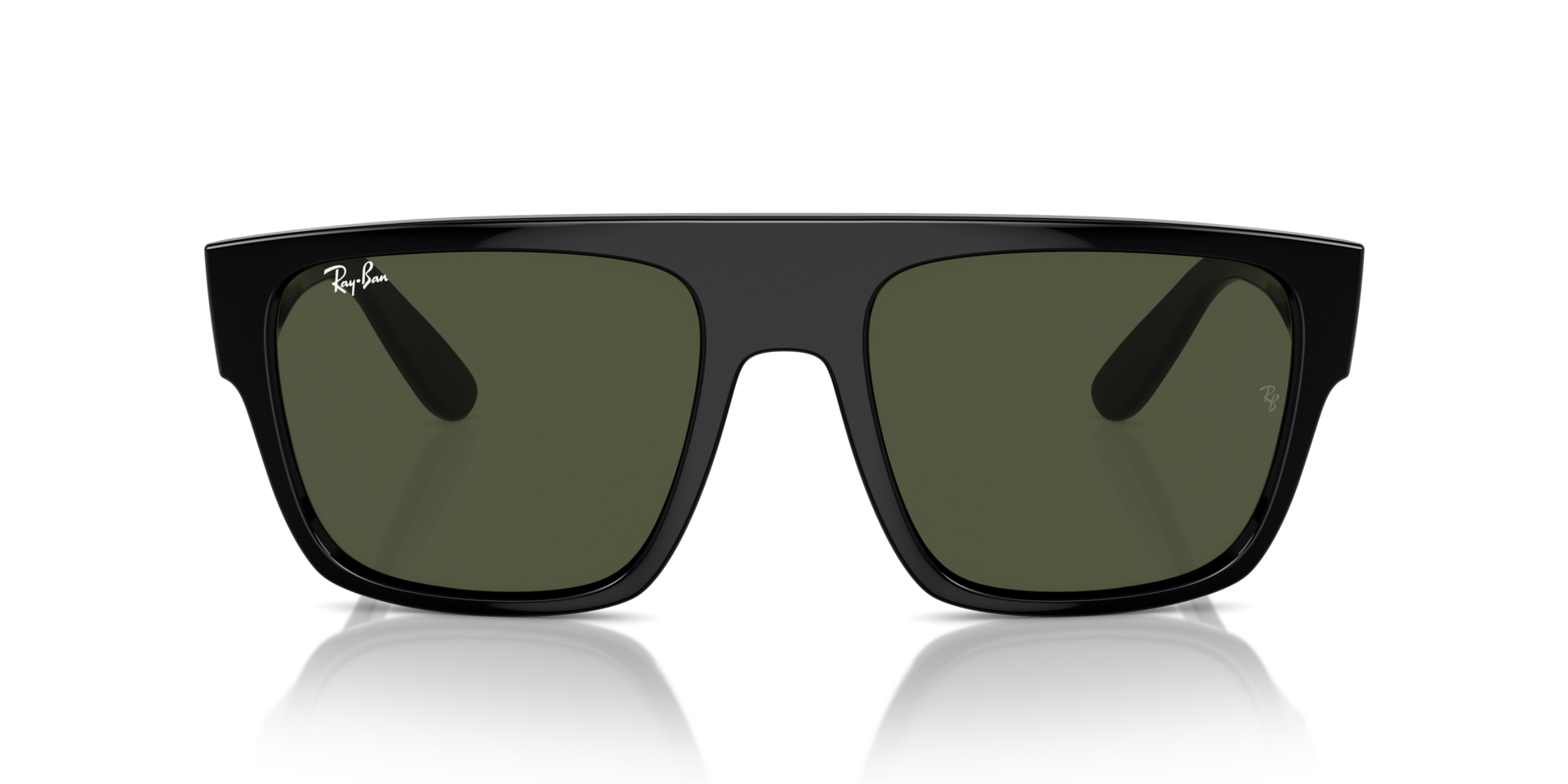 RB0360S Schwarz KunststoffSunglass Frames von B24, Vorderansicht