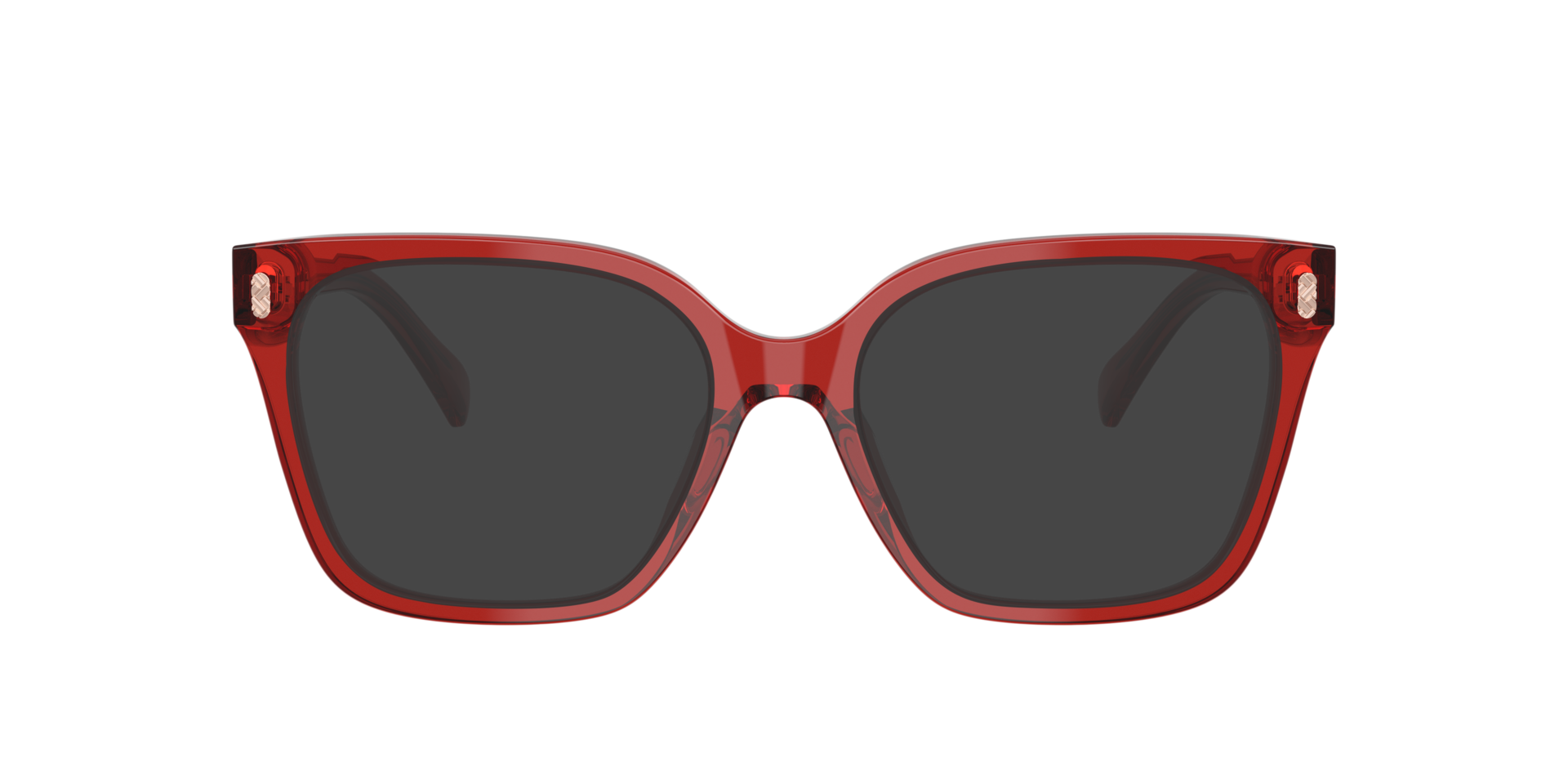 Shiny Transparent Burgundy RA7158U -  Acetate Zonnebrillen