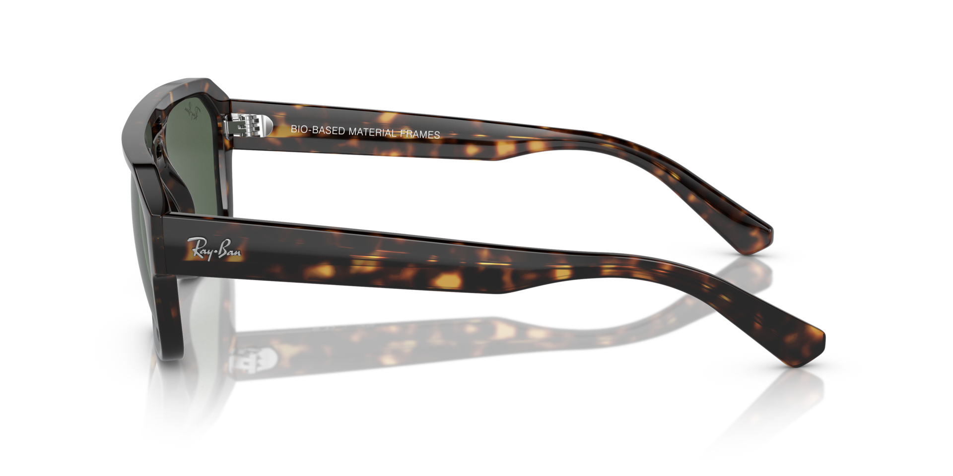 RB4397 Havana KunststofSunglass Frames van B24, Zijaanzicht