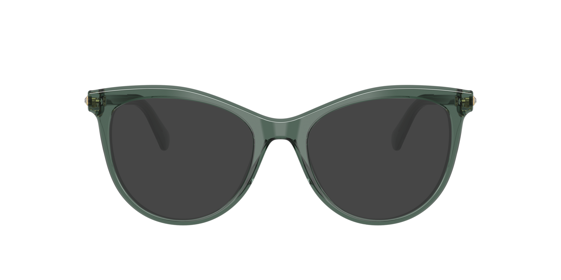 SK2064 Transparent Grün AcetatEyeglass Frames von B24, mit getönten Gläsern