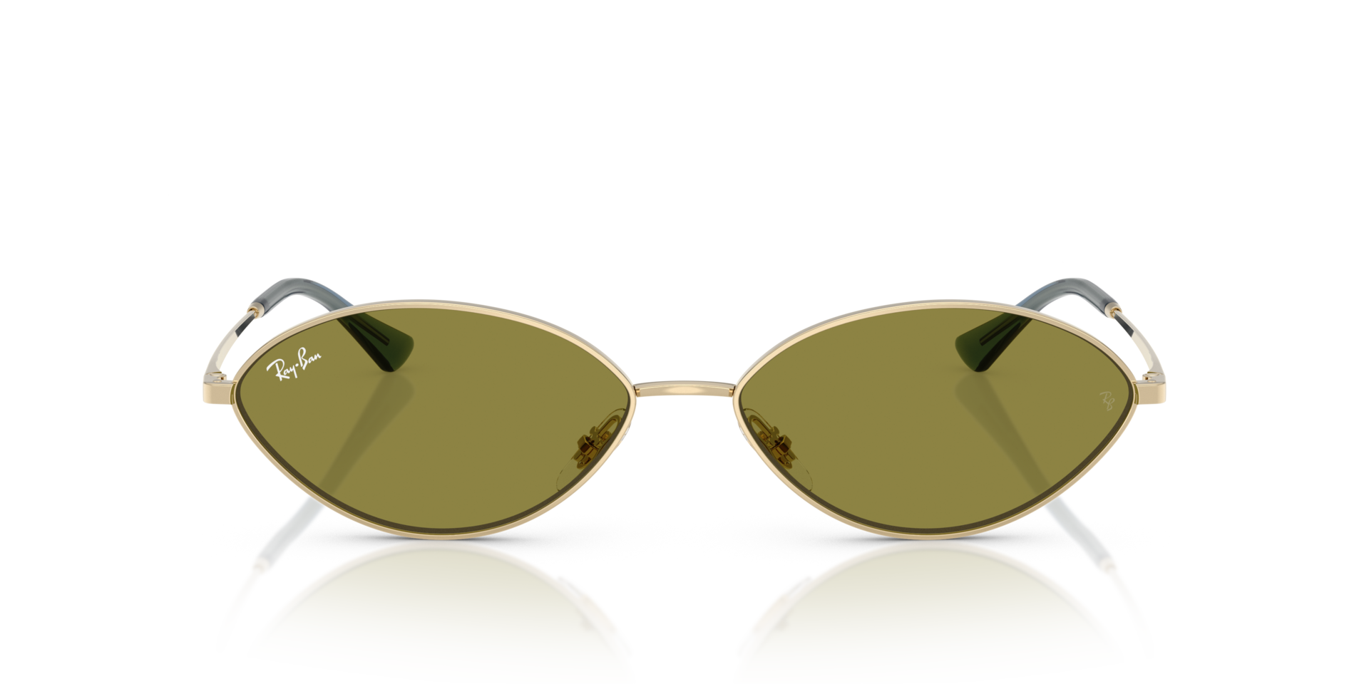 RB3757 Hellgold MetallSunglass Frames von B24, Vorderansicht
