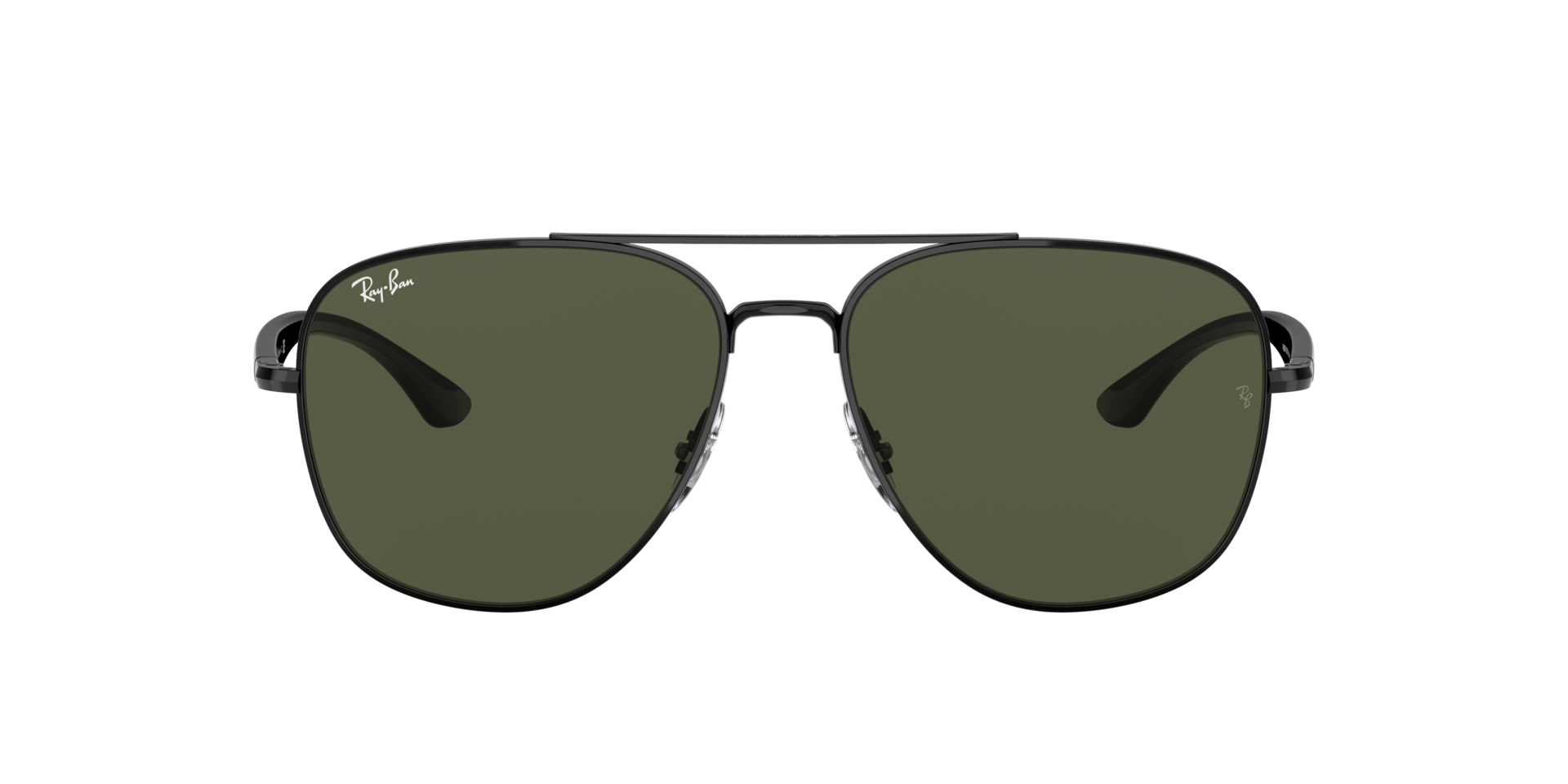 RB3683 Zwart MetaalSunglass Frames van B24, met getinte lenzen