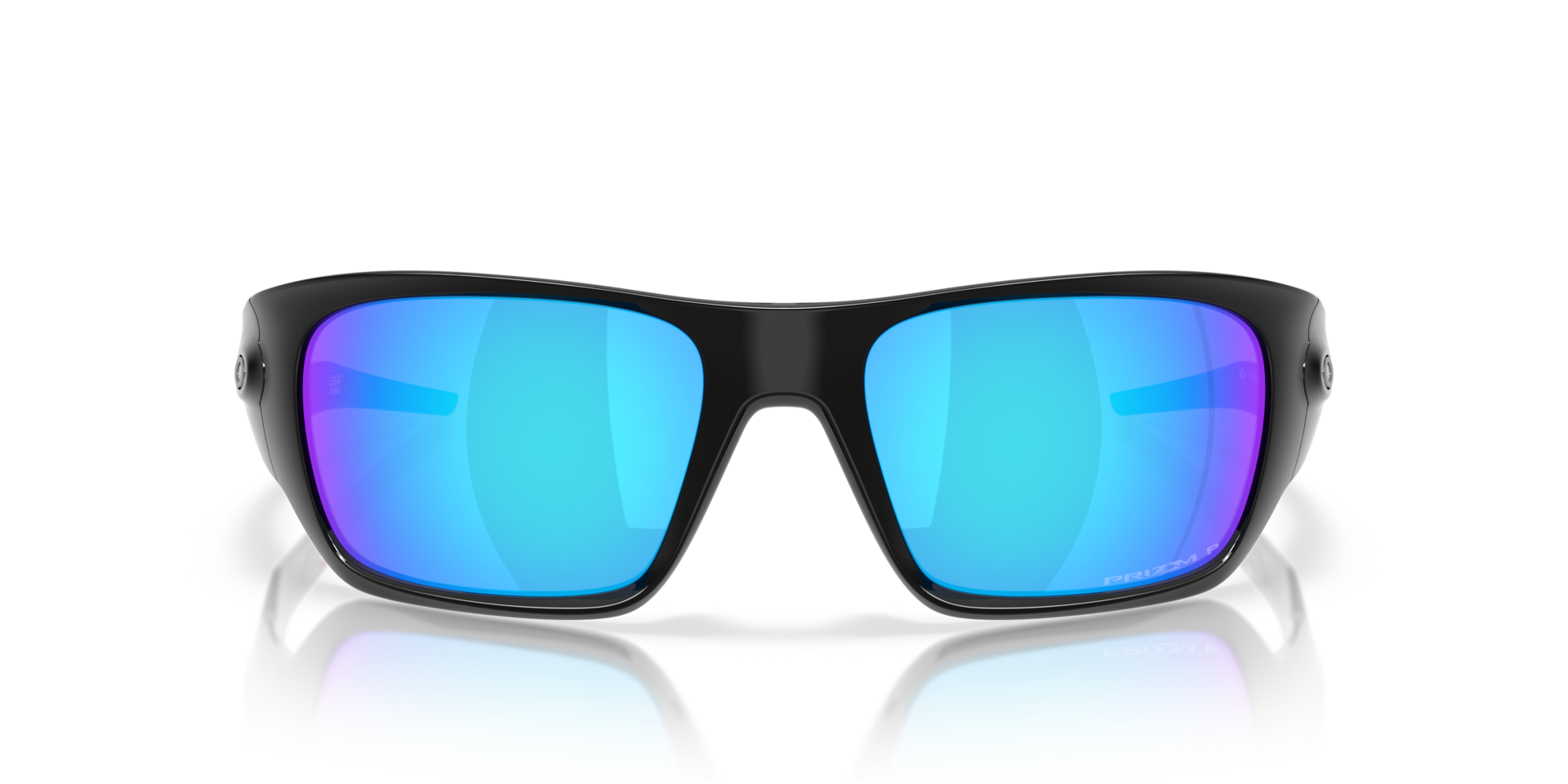 Masseter Glanzend zwart KunststofSunglass Frames van B24, Vooraanzicht