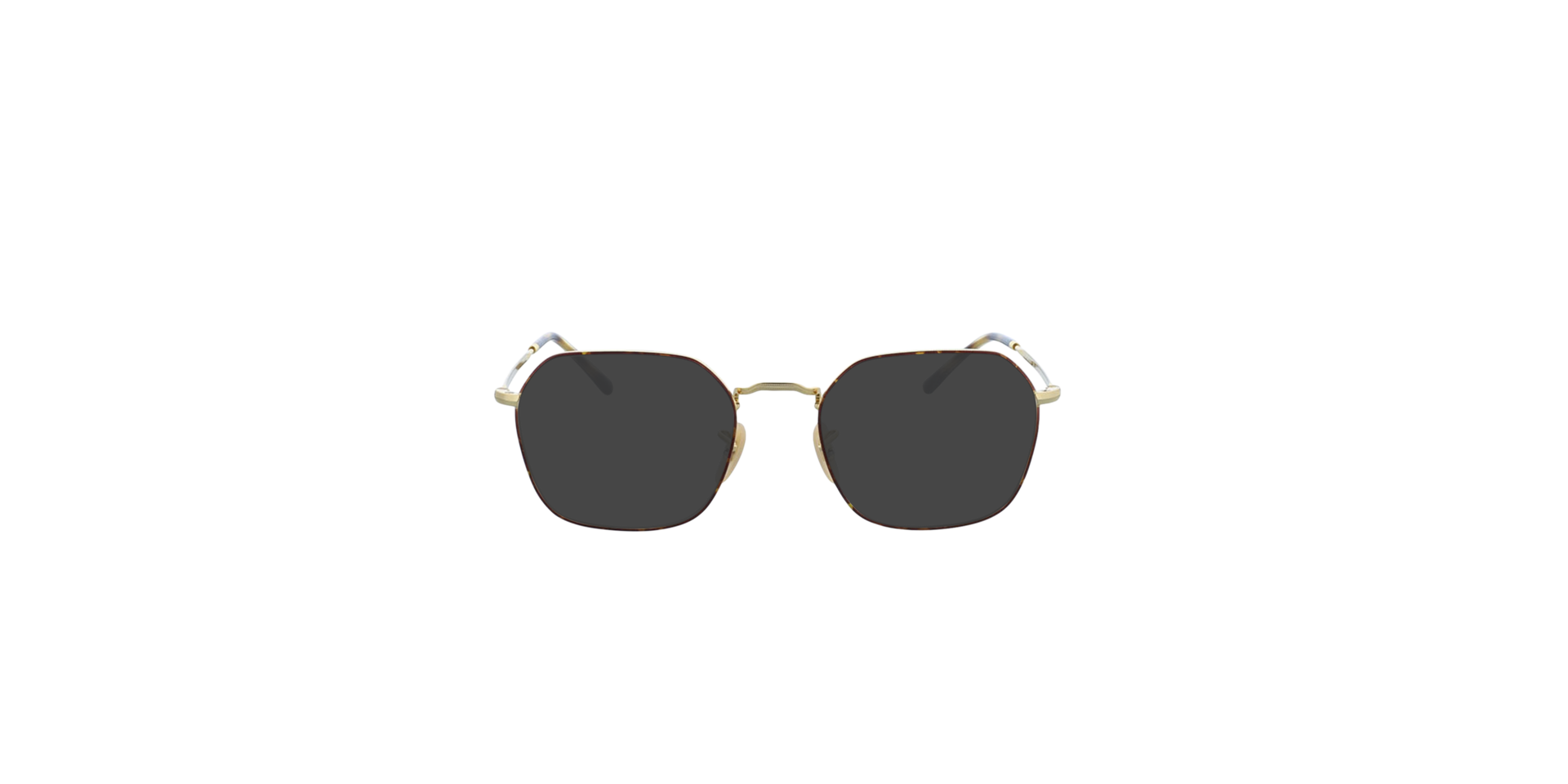 RB3694V Havana op goud MetaalEyeglass Frames van B24, met getinte lenzen