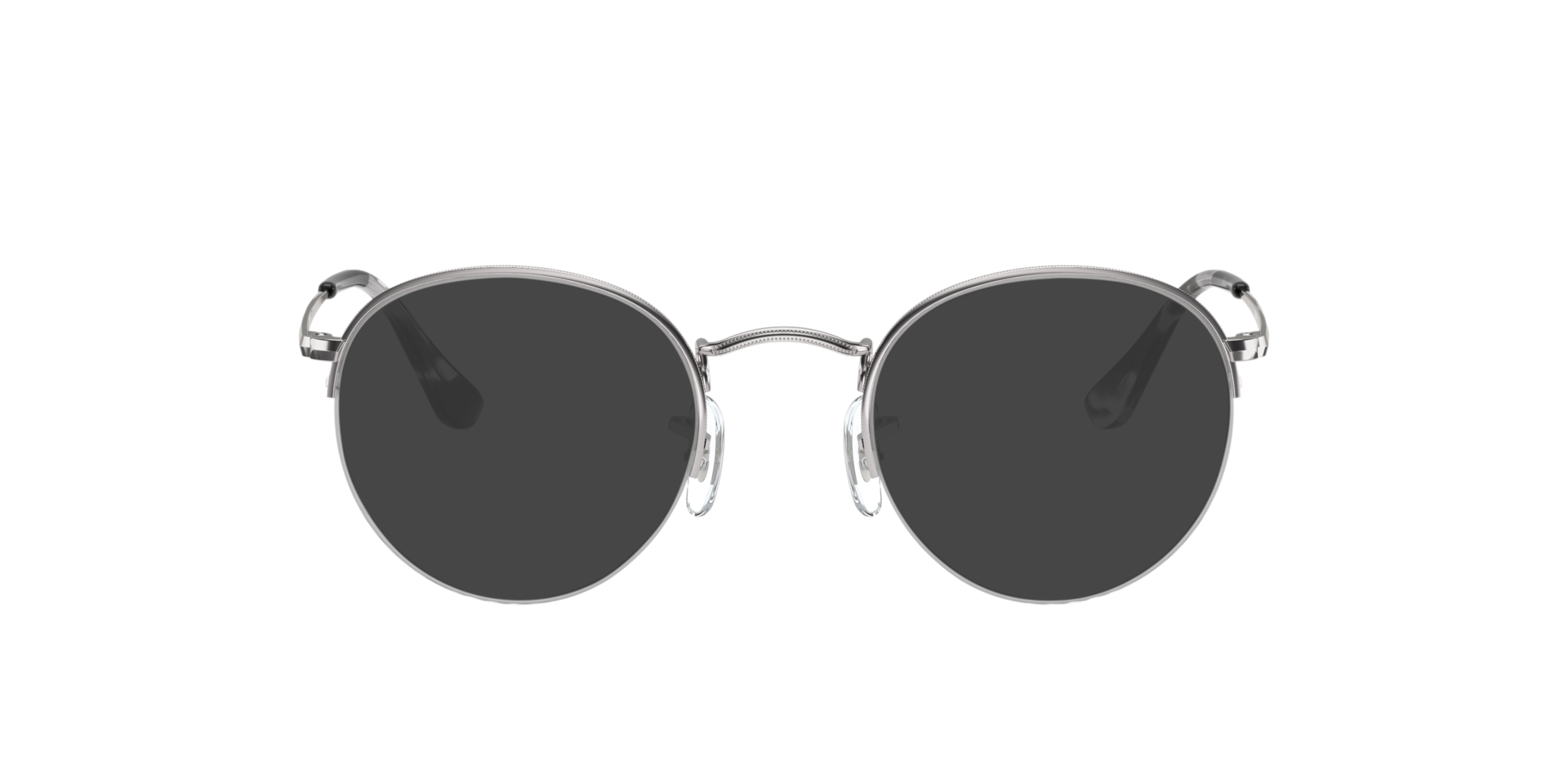 RB3947V Silber MetallEyeglass Frames von B24, mit getönten Gläsern