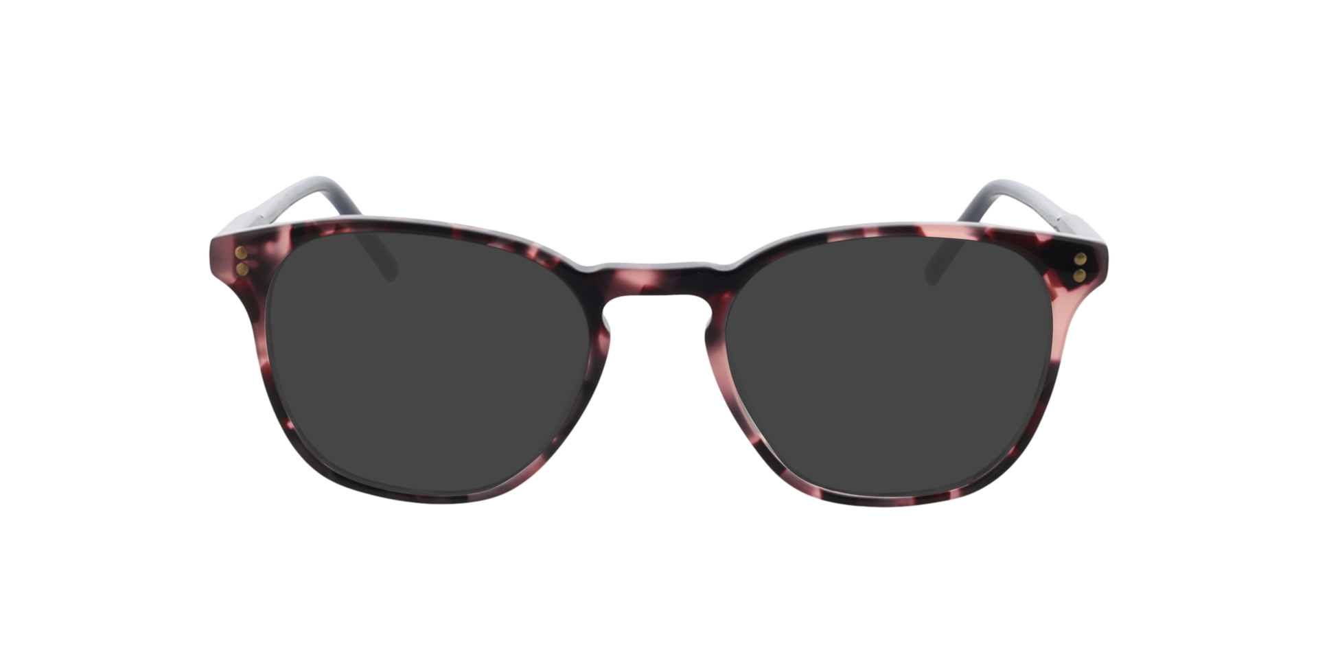 Chelsea Pink Havana AcetatEyeglass Frames von B24, mit getönten Gläsern